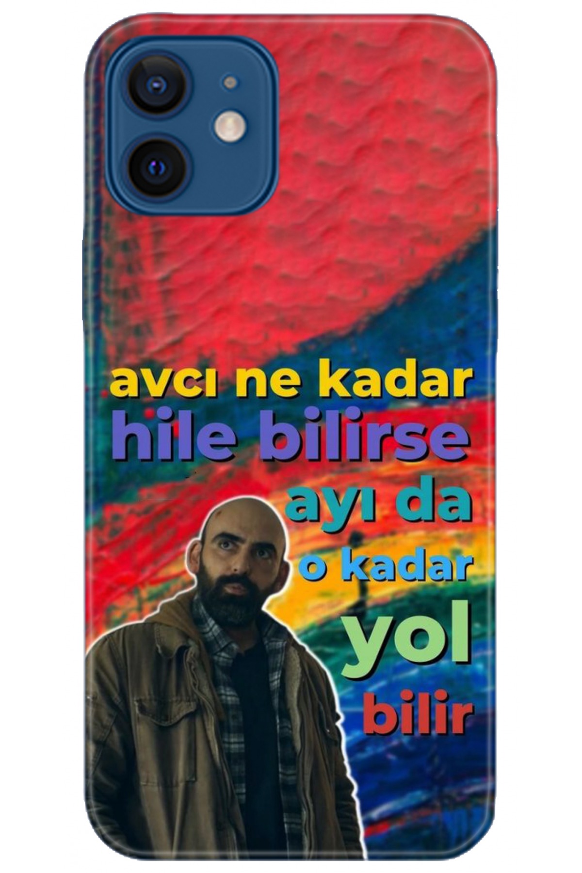 Apple iPhone 12 Mini Kılıf HD Baskılı Kılıf - Followed Institution 5006