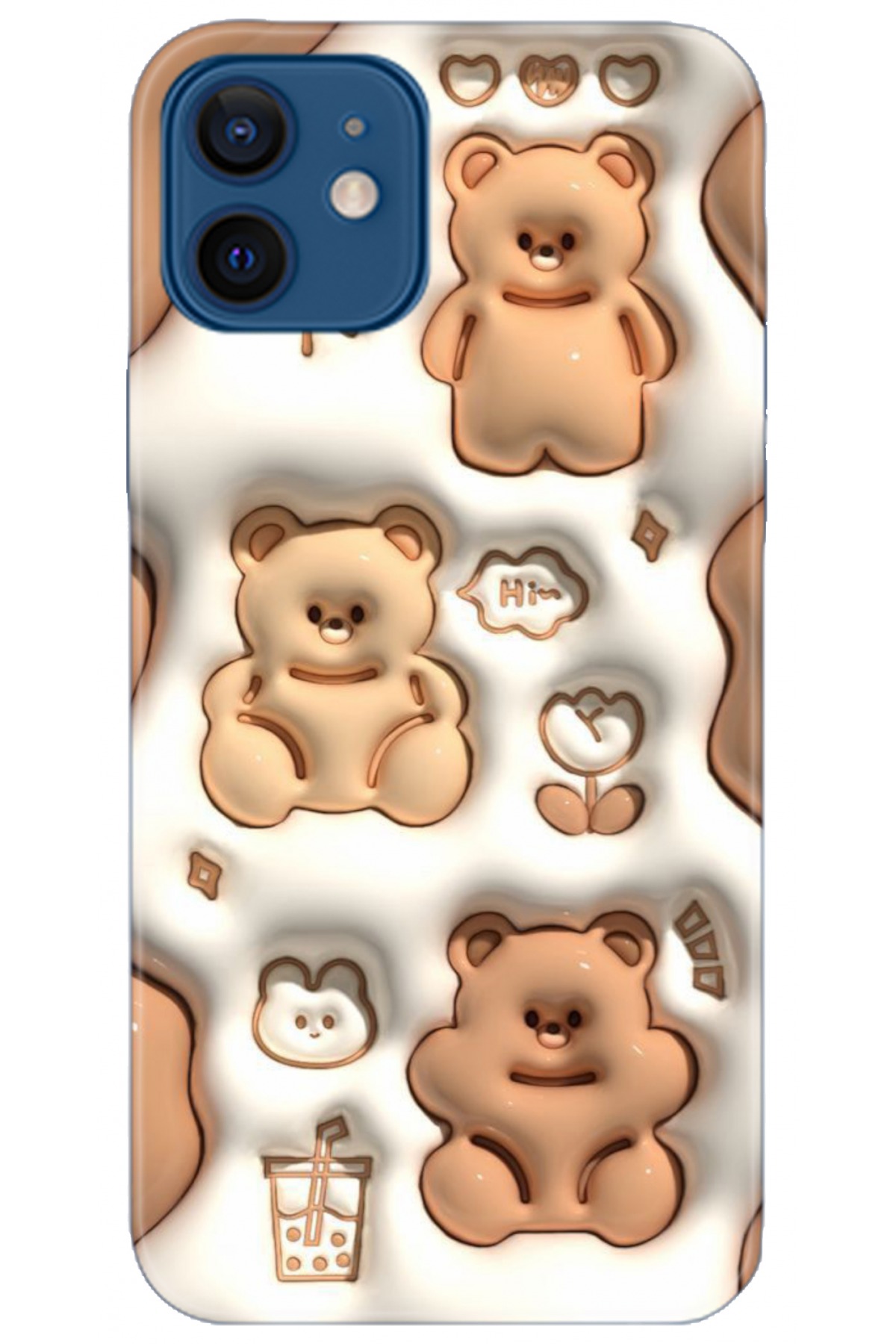 Apple iPhone 12 Mini Kılıf HD Baskılı Kılıf - Followed Institution 5047