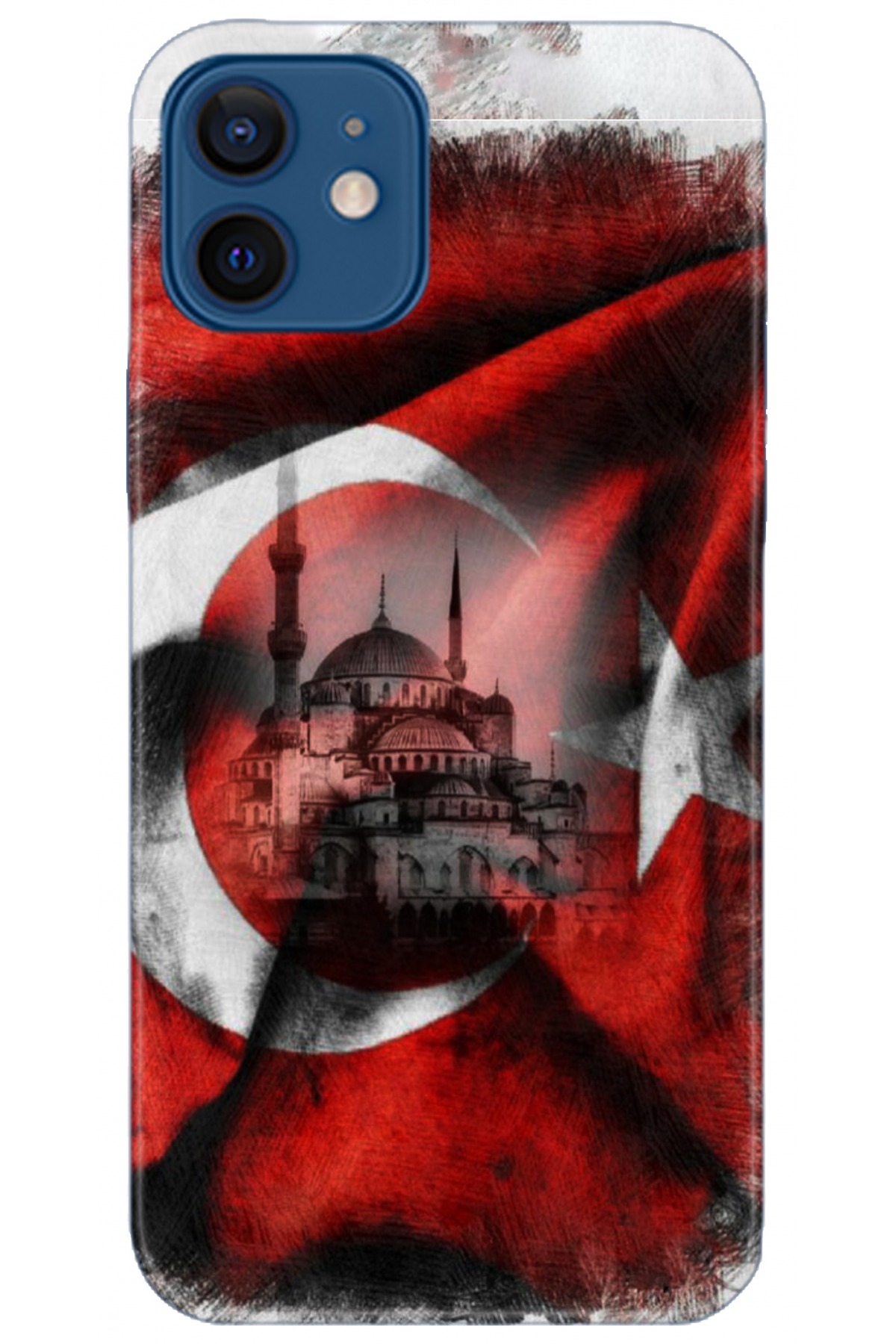 Apple iPhone 12 Mini Kılıf HD Baskılı Kılıf - Followed Institution 5178