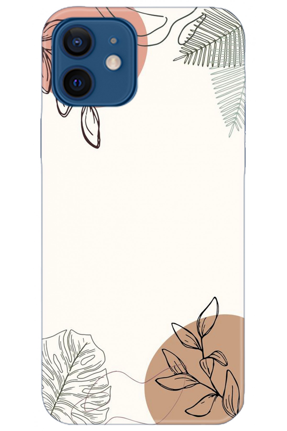 Apple iPhone 12 Mini Kılıf HD Baskılı Kılıf - Followed Institution 5238