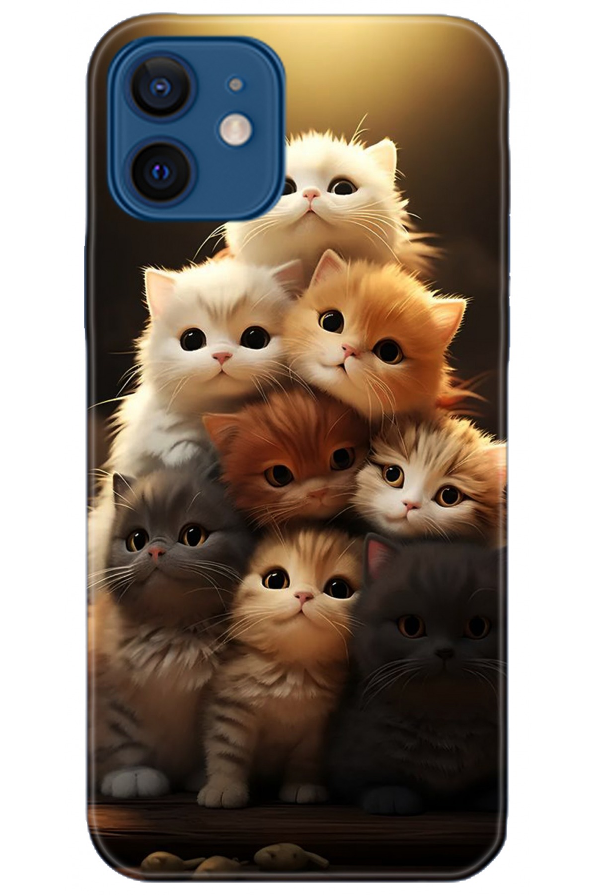 Apple iPhone 12 Mini Kılıf HD Baskılı Kılıf - Followed Institution 5254