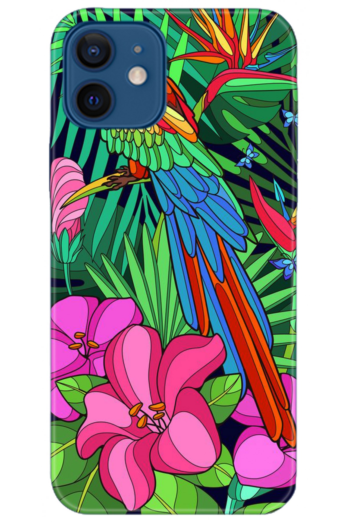 Apple iPhone 12 Mini Kılıf HD Baskılı Kılıf - Followed Institution 5283