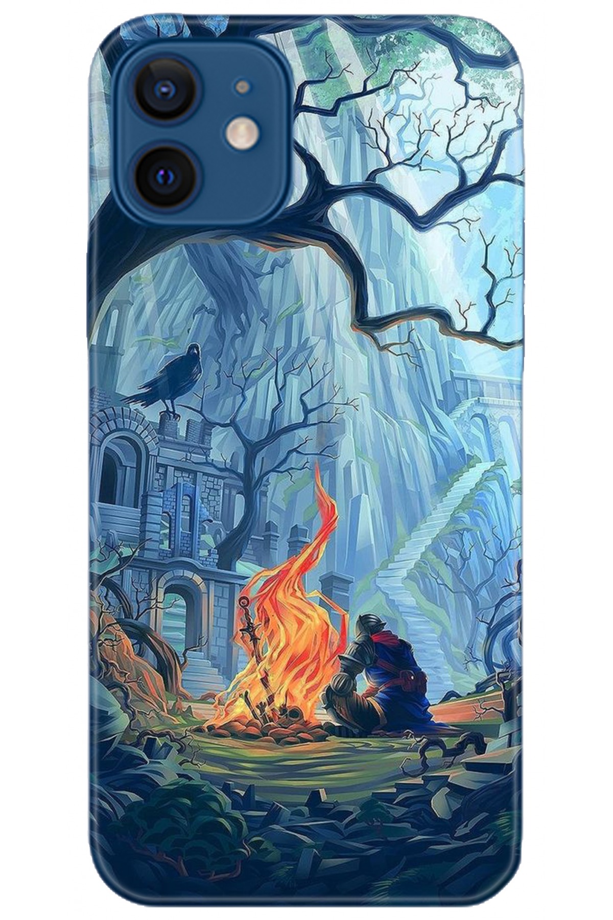 Apple iPhone 12 Mini Kılıf HD Baskılı Kılıf - Followed Institution 5308