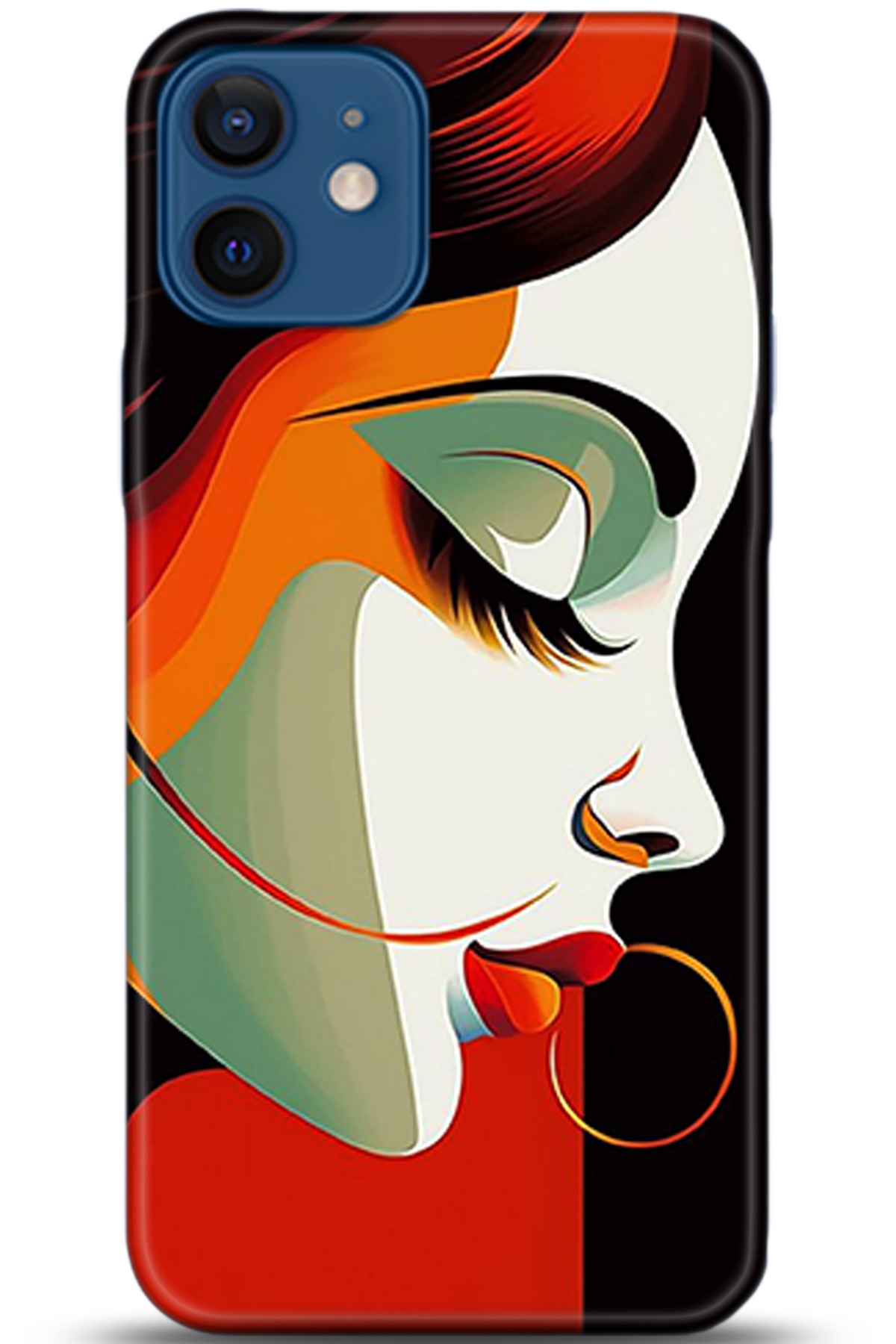 Apple iPhone 12 Mini Kılıf HD Baskılı Kılıf - Followed Institution 5324