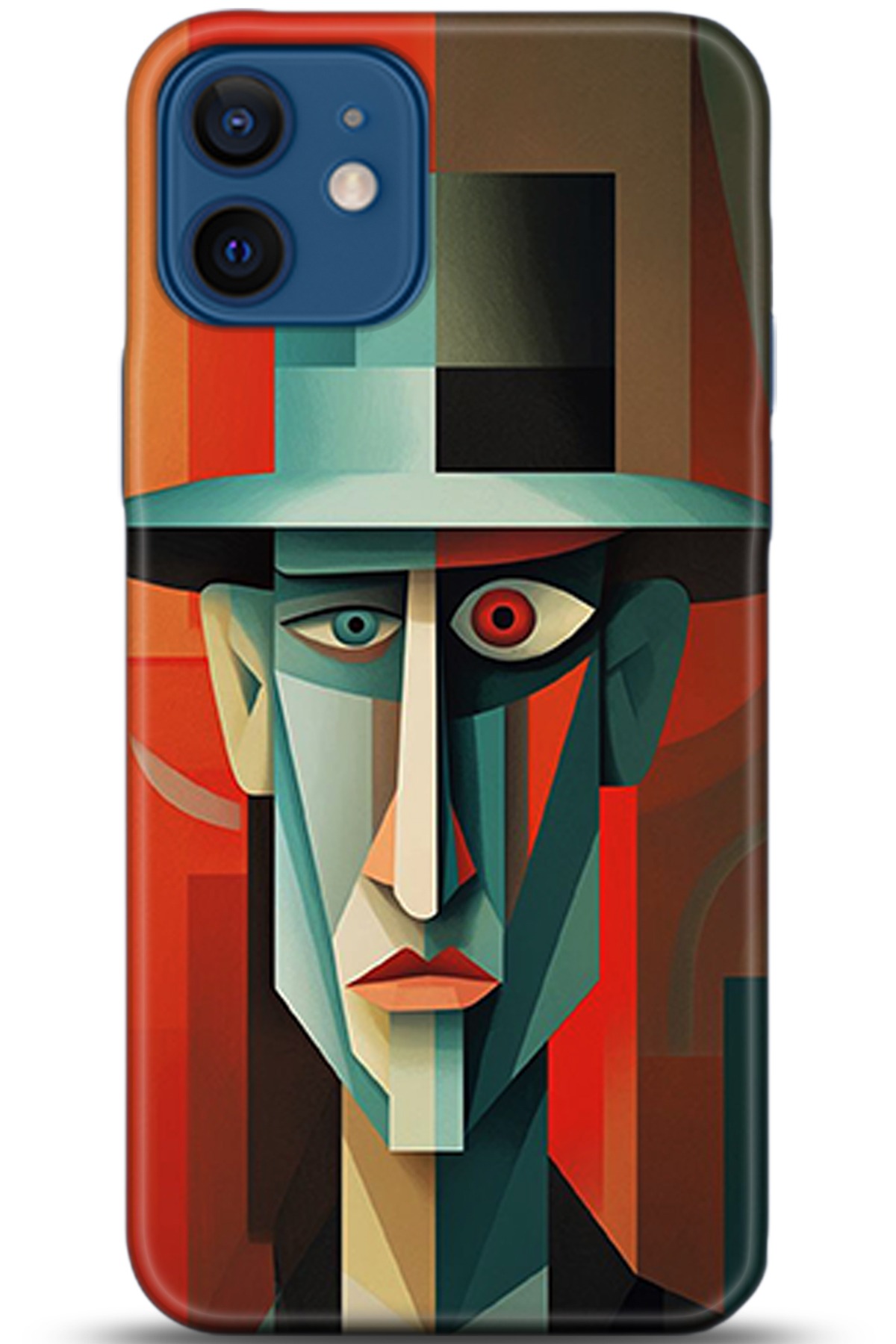 Apple iPhone 12 Mini Kılıf HD Baskılı Kılıf - Followed Institution 5325