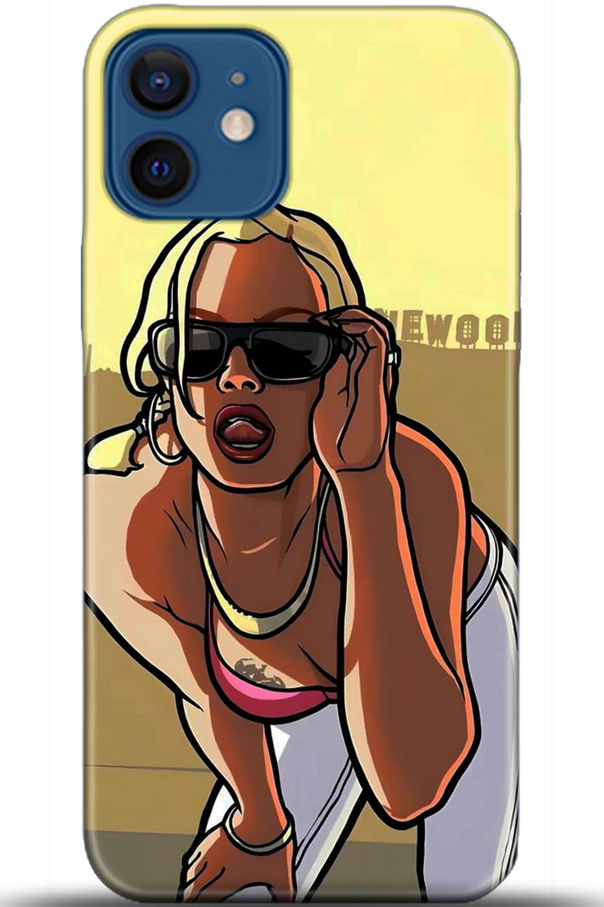 Apple iPhone 12 Mini Kılıf HD Baskılı Kılıf - Followed Institution 5412