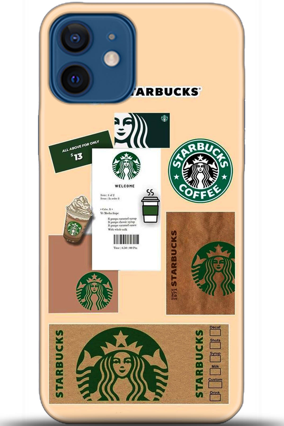 Apple iPhone 12 Mini Kılıf HD Baskılı Kılıf - Followed Institution 5470