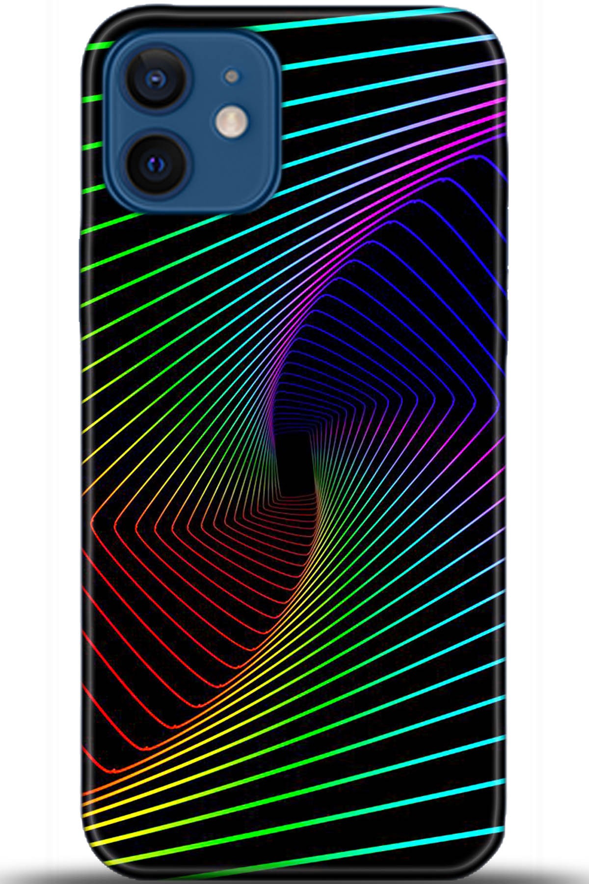 Apple iPhone 12 Mini Kılıf HD Baskılı Kılıf - Followed Institution 5488