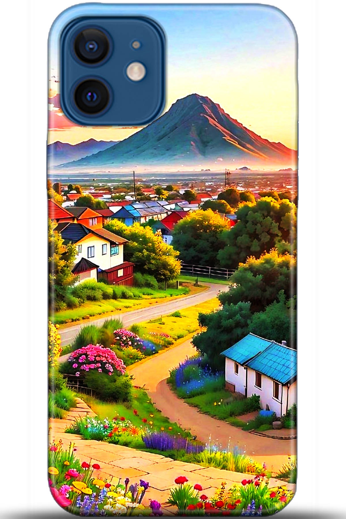 Apple iPhone 12 Mini Kılıf HD Baskılı Kılıf - Followed Institution 5605