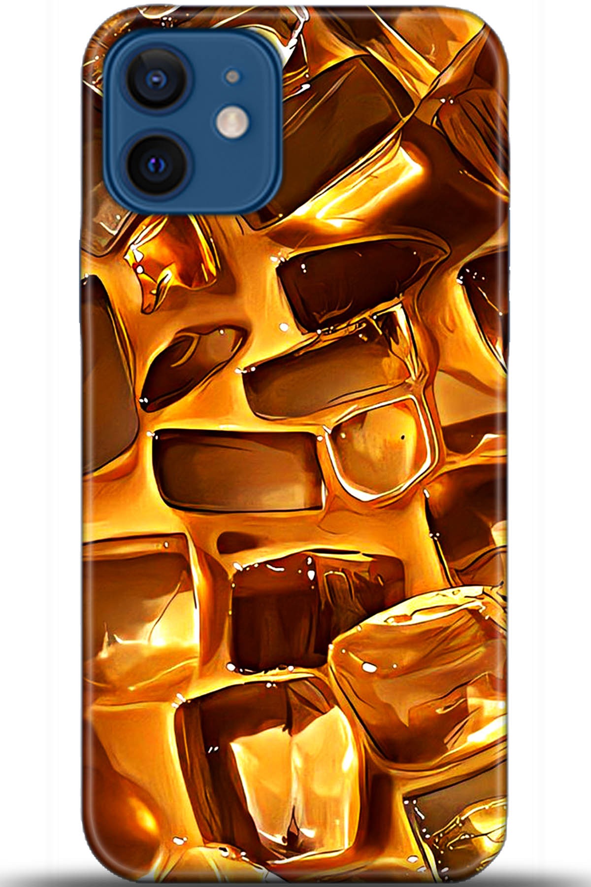 Apple iPhone 12 Mini Kılıf HD Baskılı Kılıf - Followed Institution 5614