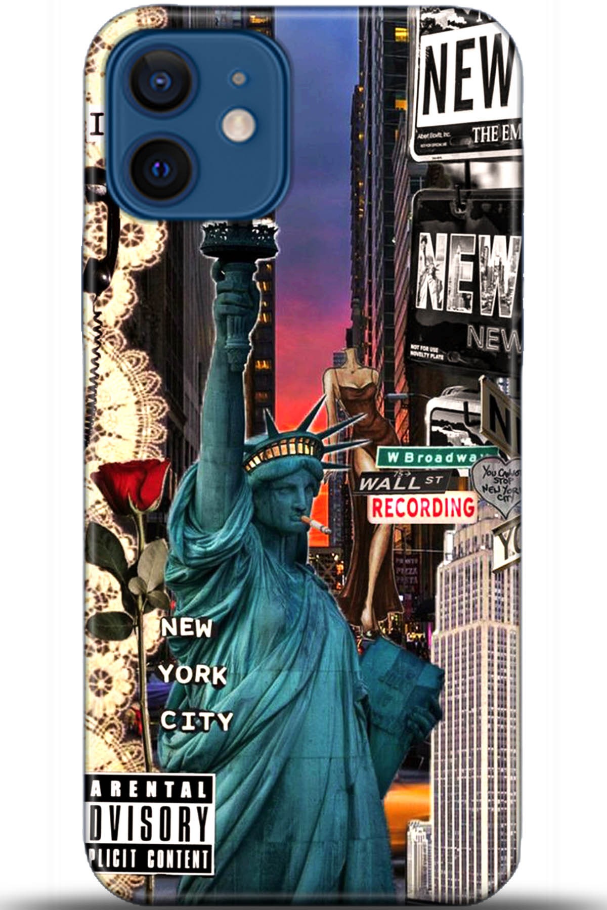 Apple iPhone 12 Mini Kılıf HD Baskılı Kılıf - Followed Institution 5618