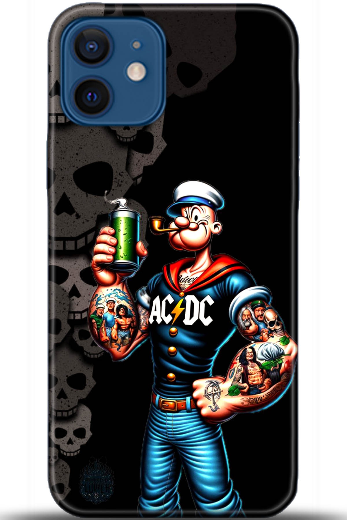 Apple iPhone 12 Mini Kılıf HD Baskılı Kılıf - Followed Institution 5696