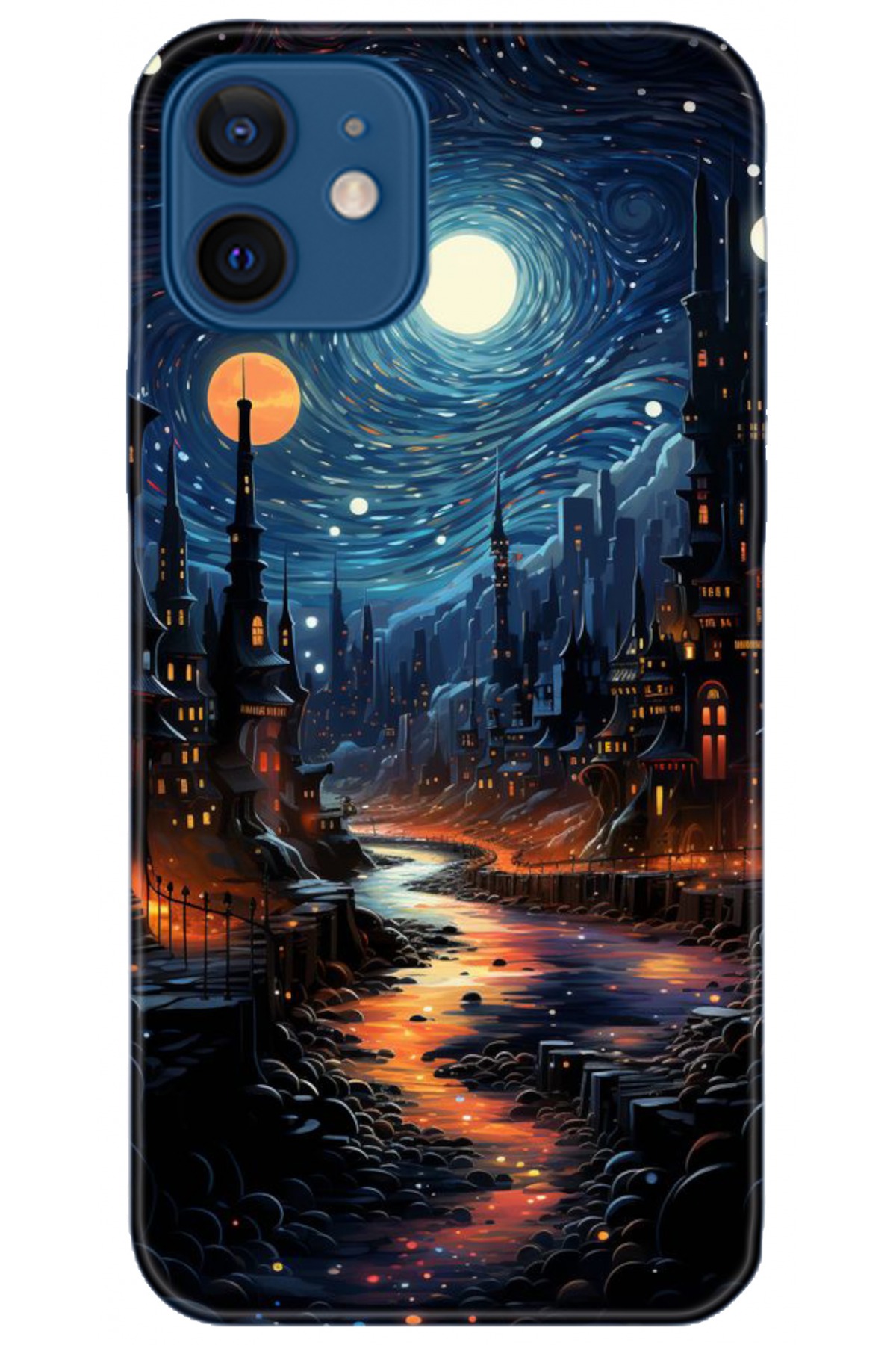 Apple iPhone 12 Mini Uyumlu Kılıf HD Baskılı Kılıf - Followed Institution 5126