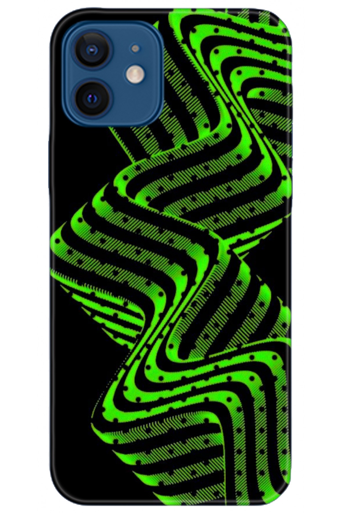 Apple iPhone 12 Mini Uyumlu Kılıf HD Baskılı Kılıf - Followed Institution 5134