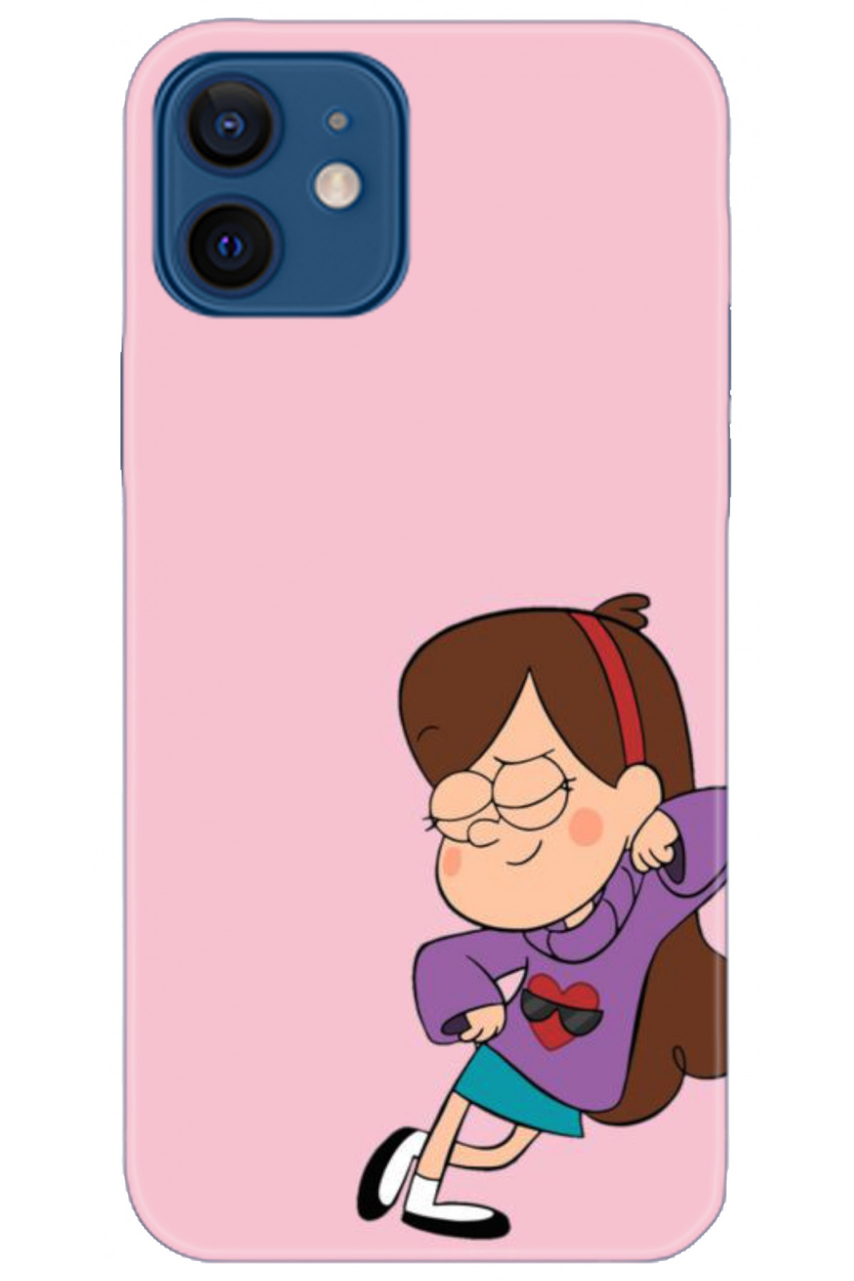 Apple iPhone 12 Mini Uyumlu Kılıf HD Baskılı Kılıf - Followed Institution 5163