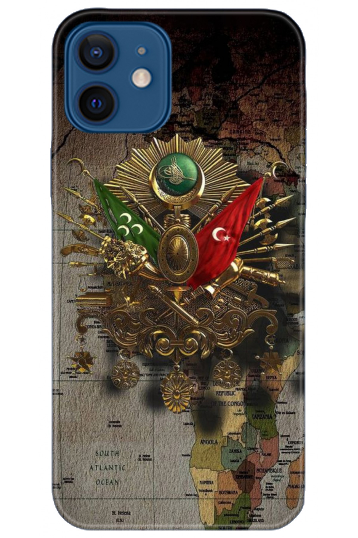 Apple iPhone 12 Mini Uyumlu Kılıf HD Baskılı Kılıf - Followed Institution 5191