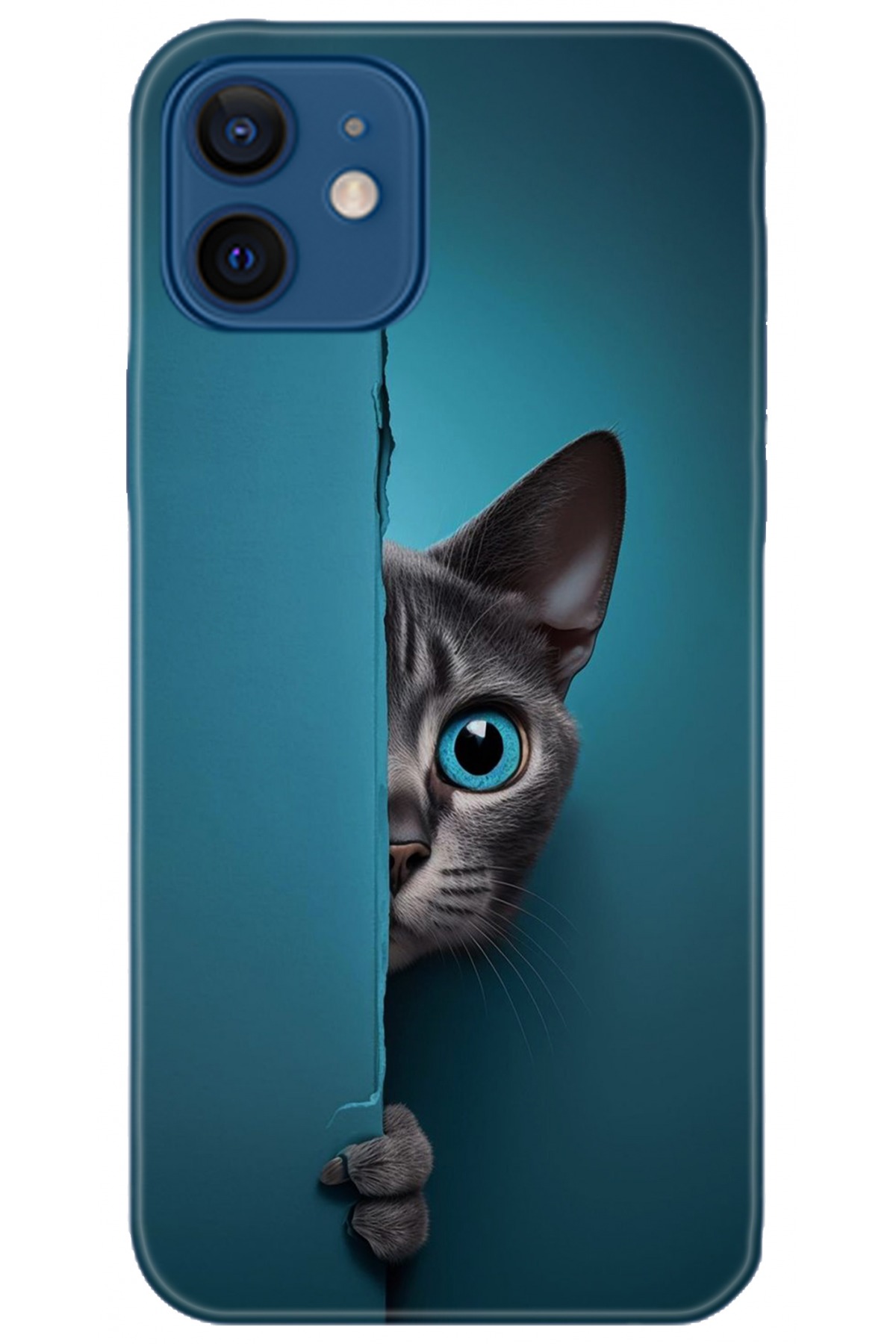 Apple iPhone 12 Mini Uyumlu Kılıf HD Baskılı Kılıf - Followed Institution 5204