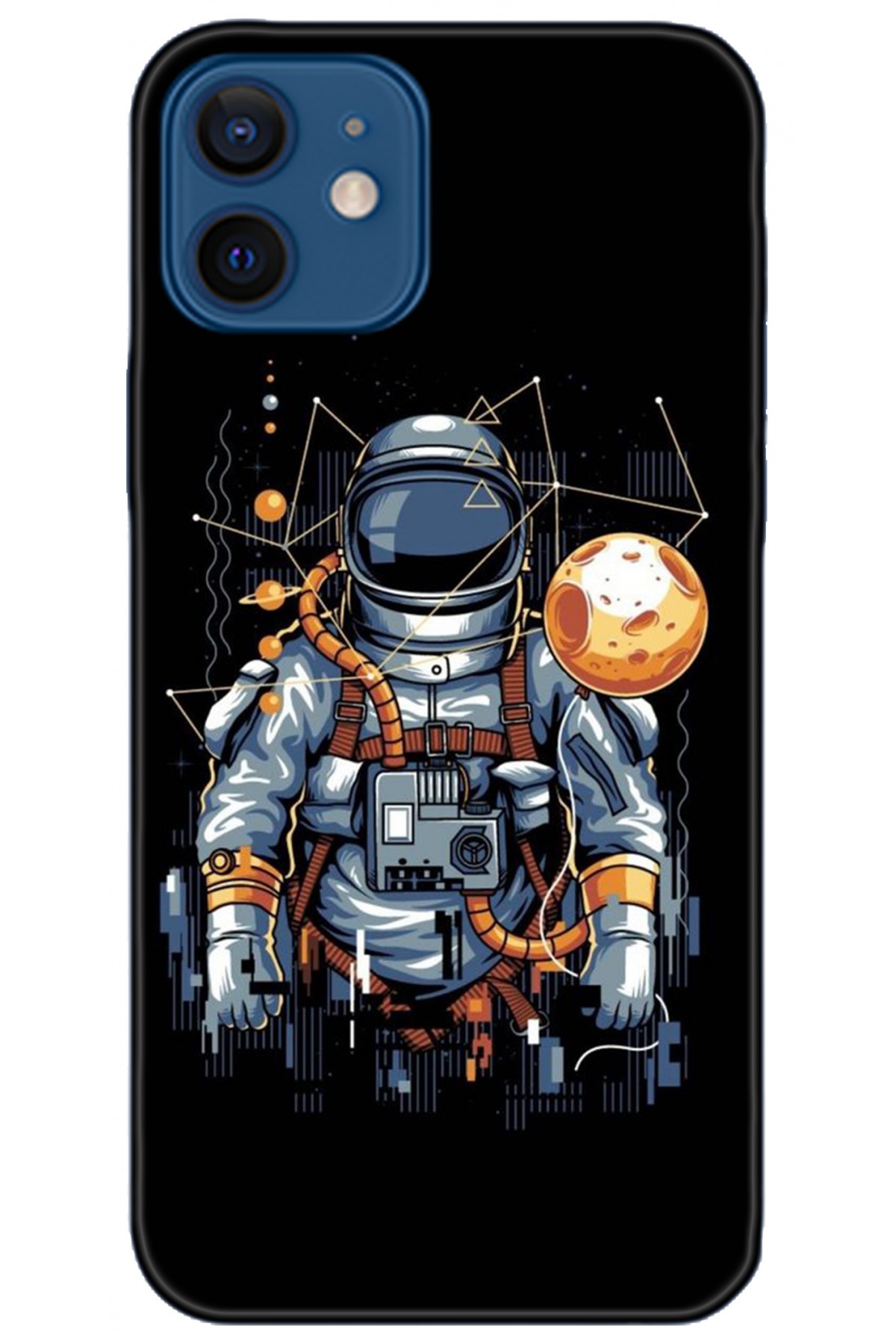 Apple iPhone 12 Mini Uyumlu Kılıf HD Baskılı Kılıf - Followed Institution 5221