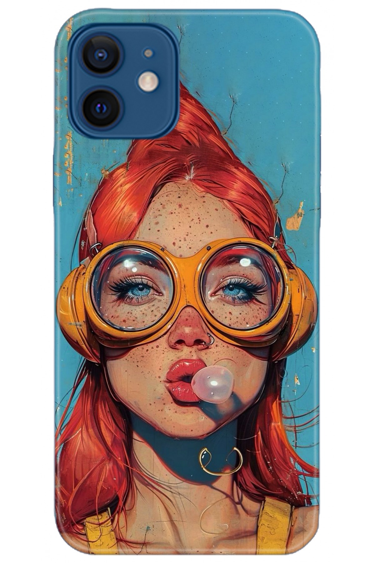 Apple iPhone 12 Mini Uyumlu Kılıf HD Baskılı Kılıf - Followed Institution 5286