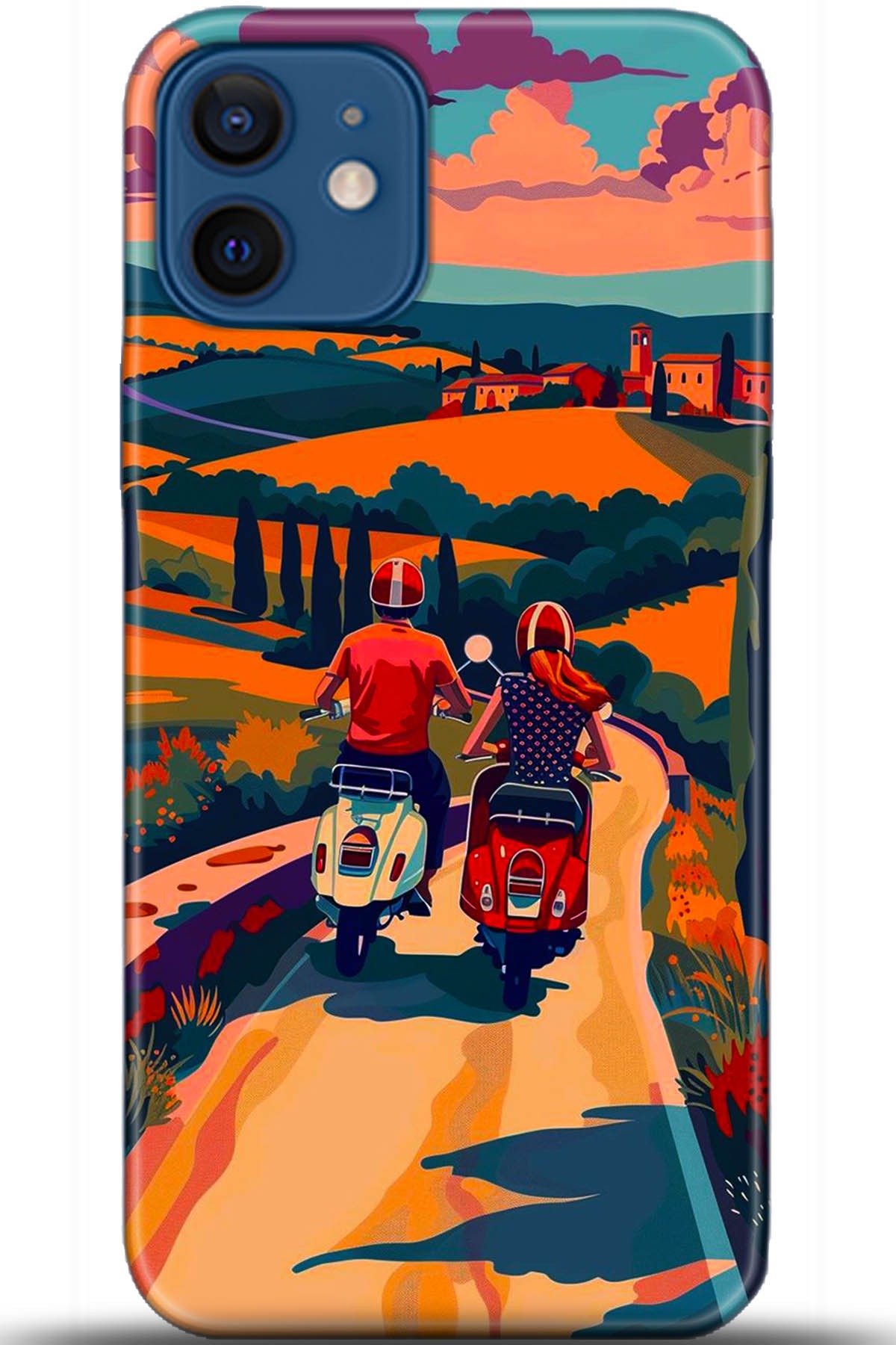 Apple iPhone 12 Mini Uyumlu Kılıf HD Baskılı Kılıf - Followed Institution 5390