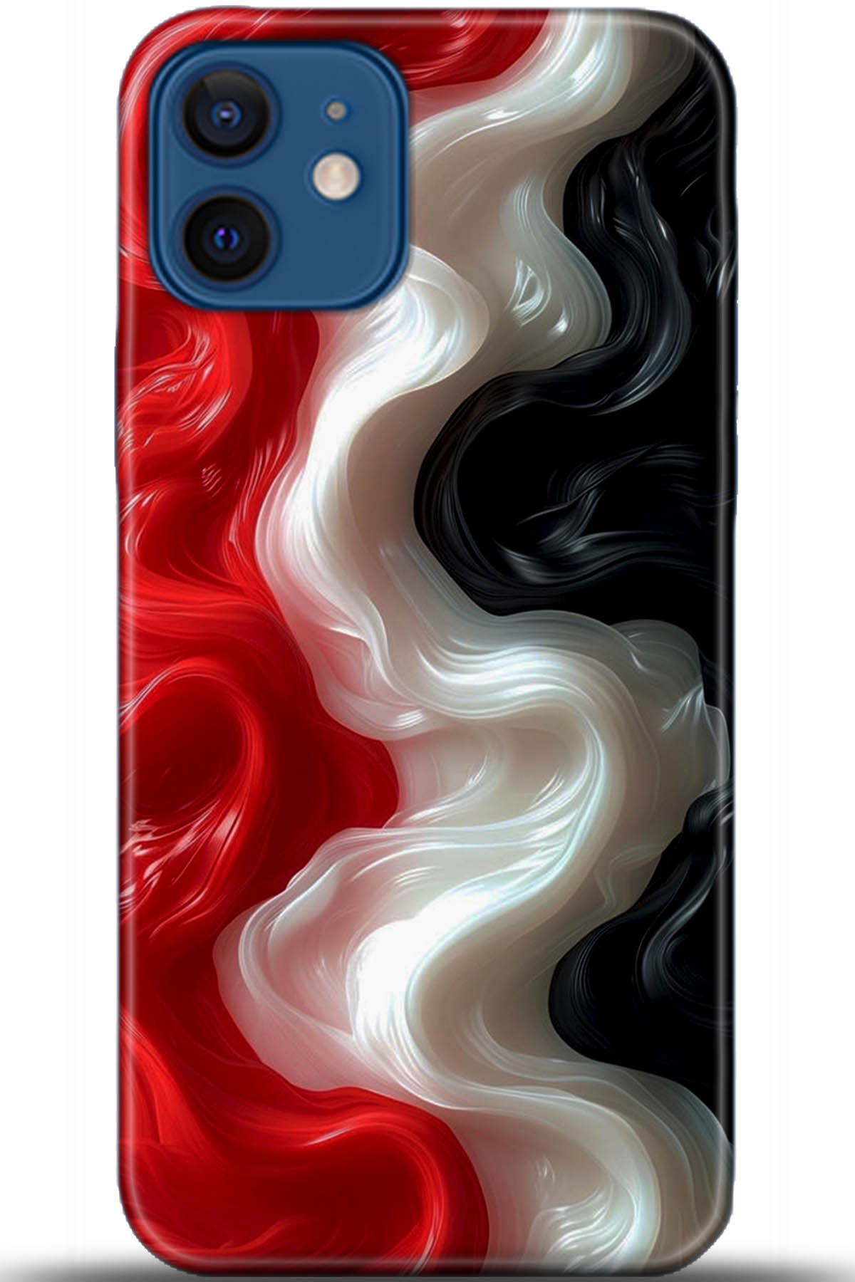 Apple iPhone 12 Mini Uyumlu Kılıf HD Baskılı Kılıf - Followed Institution 5433