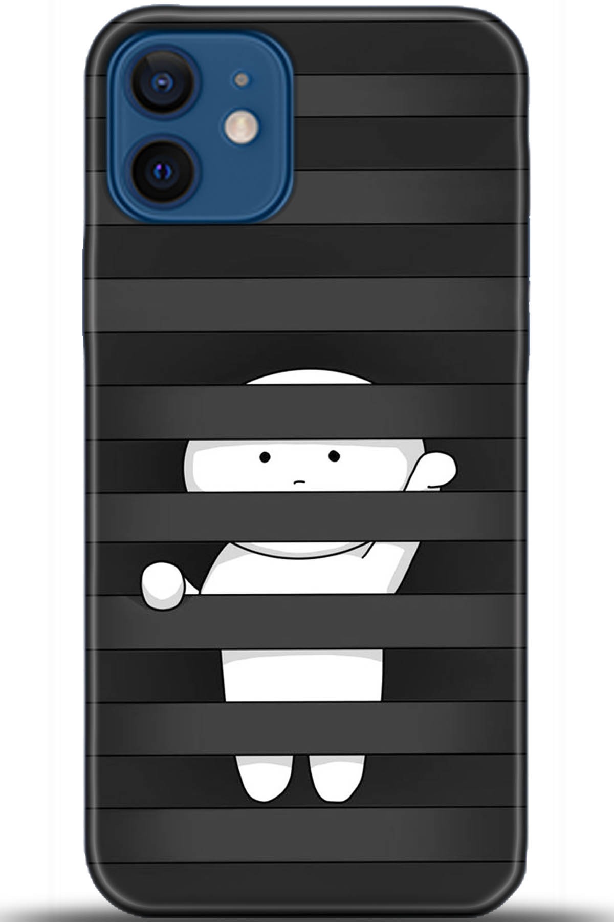 Apple iPhone 12 Mini Uyumlu Kılıf HD Baskılı Kılıf - Followed Institution 5478