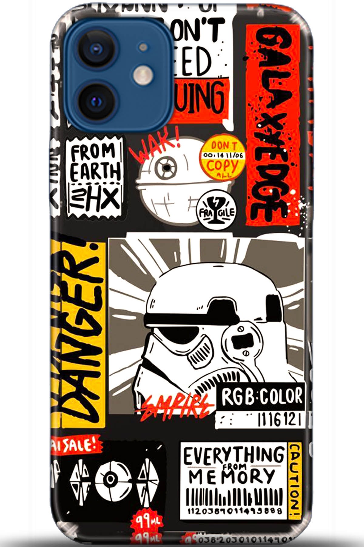 Apple iPhone 12 Mini Uyumlu Kılıf HD Baskılı Kılıf - Followed Institution 5555