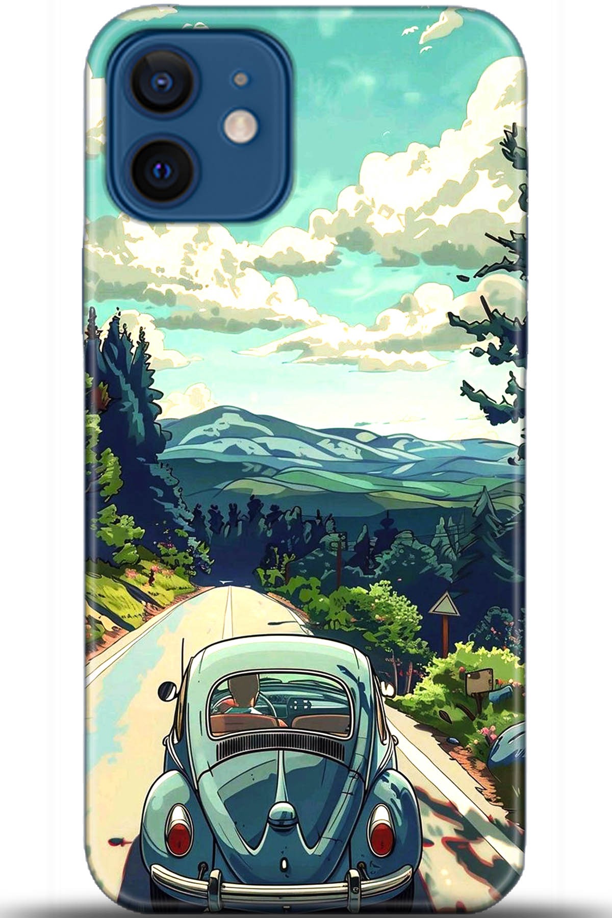 Apple iPhone 12 Mini Uyumlu Kılıf HD Baskılı Kılıf - Followed Institution 5563