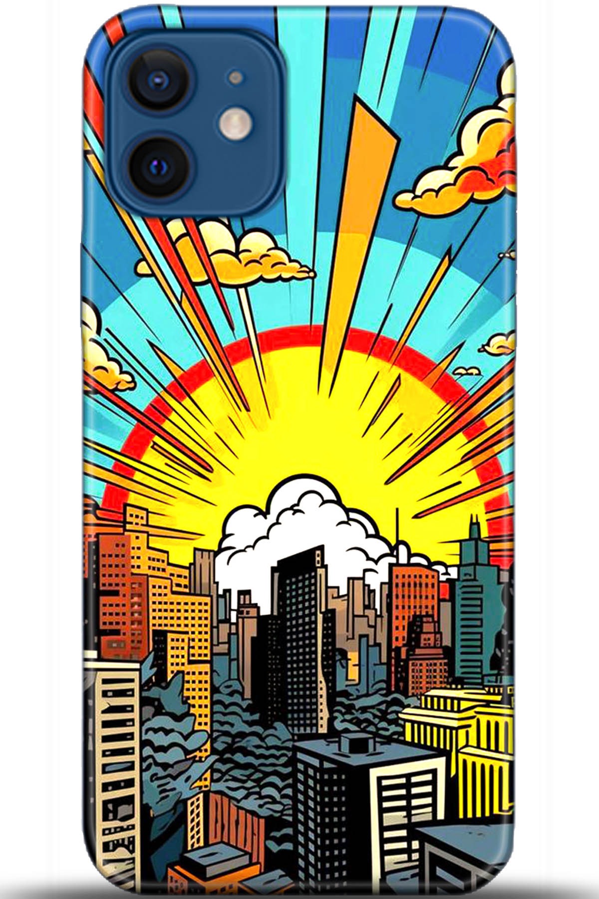 Apple iPhone 12 Mini Uyumlu Kılıf HD Baskılı Kılıf - Followed Institution 5571