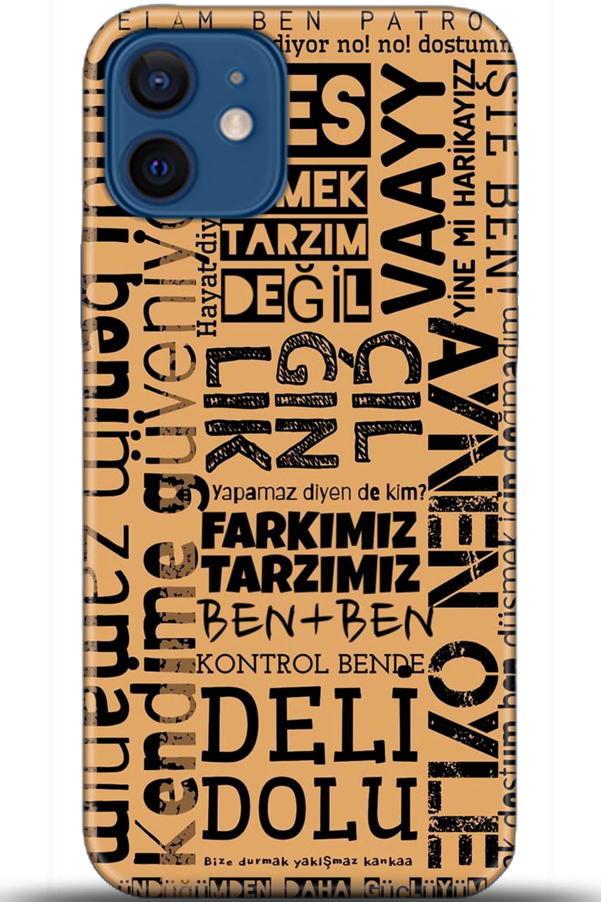 Apple iPhone 12 Mini Uyumlu Kılıf HD Baskılı Kılıf - Followed Institution 5588