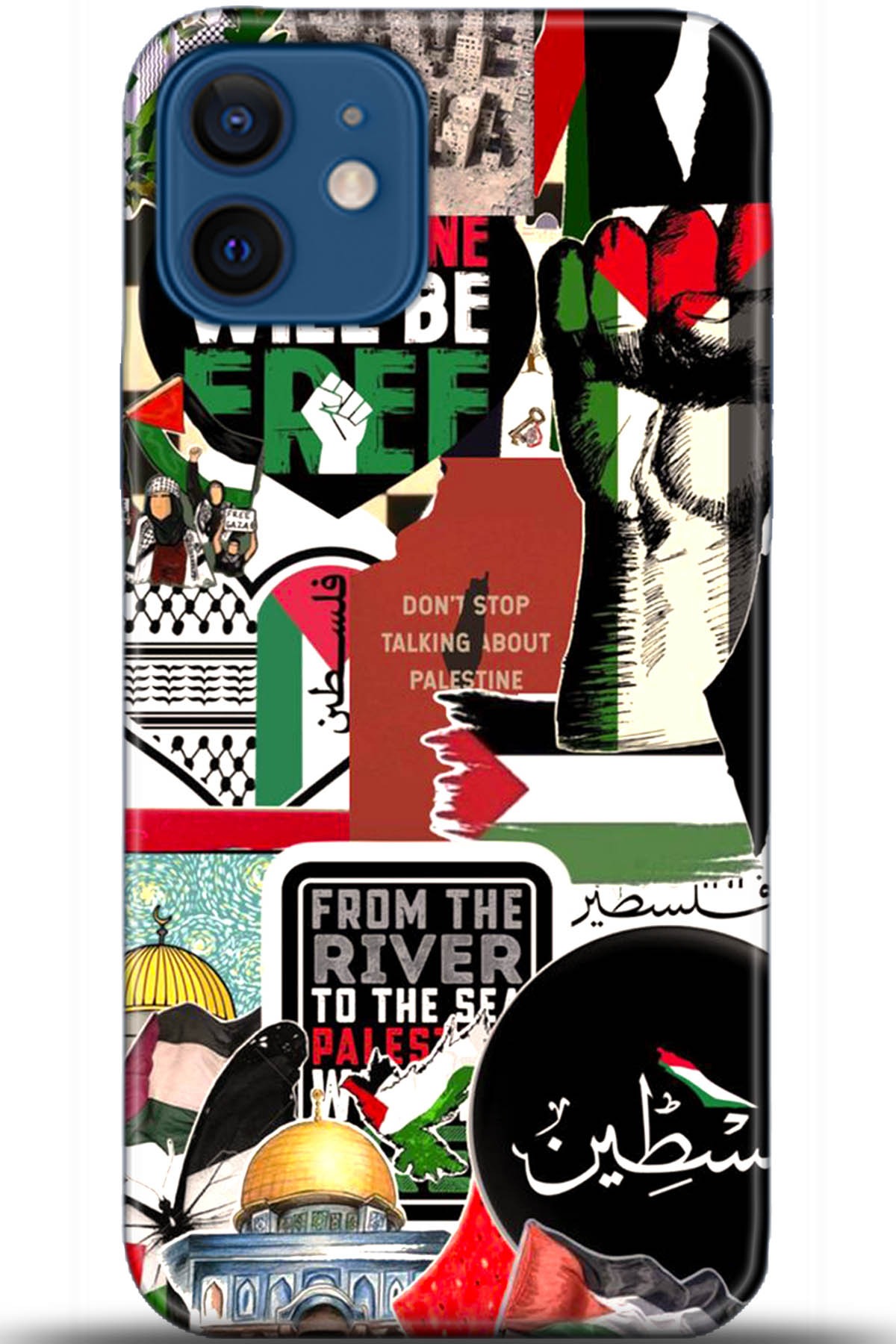 Apple iPhone 12 Mini Uyumlu Kılıf HD Baskılı Kılıf - Followed Institution 5617