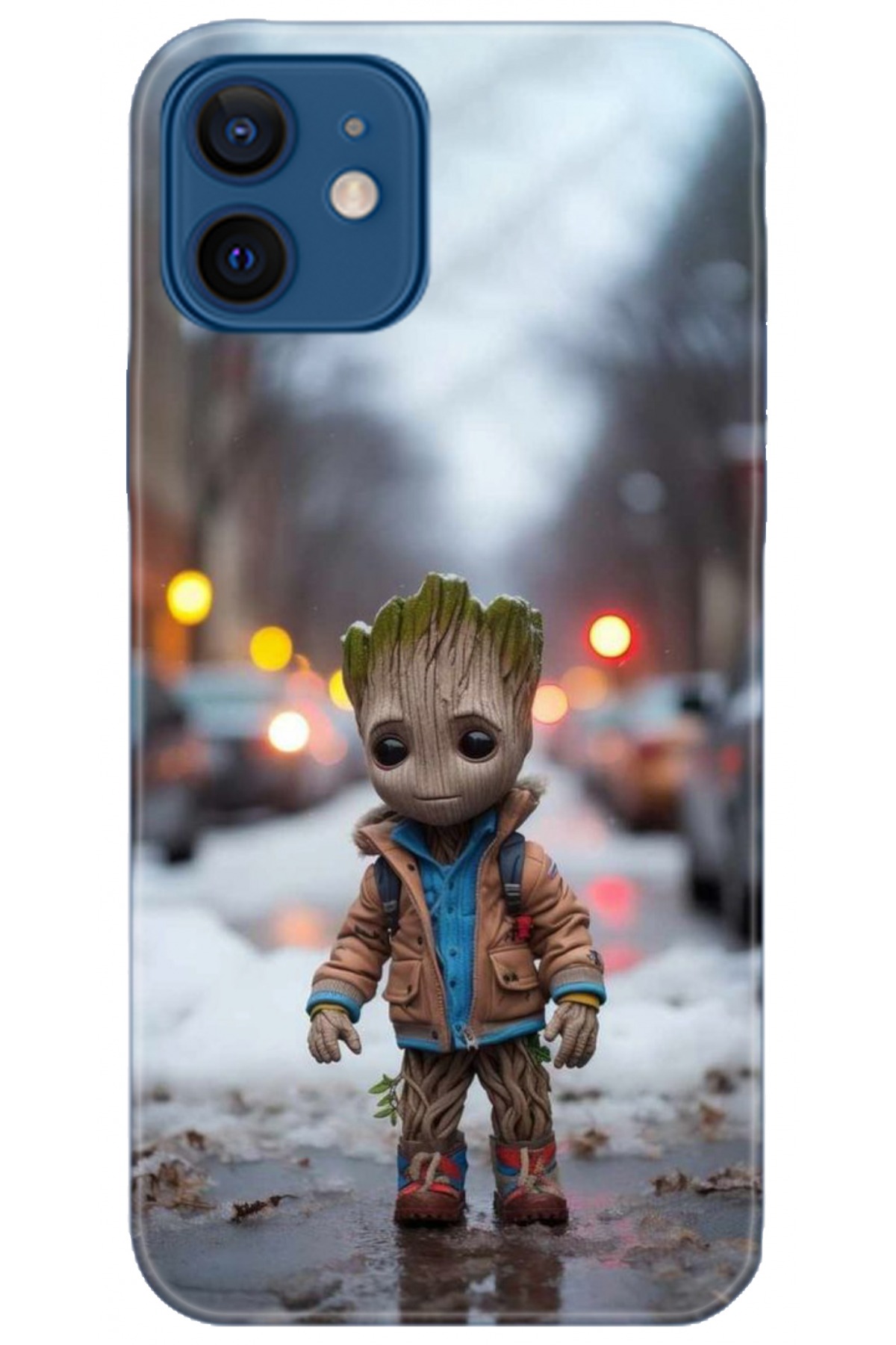 Apple iPhone 12 6.1inç Kılıf HD Baskılı Kılıf - Followed Institution 5014