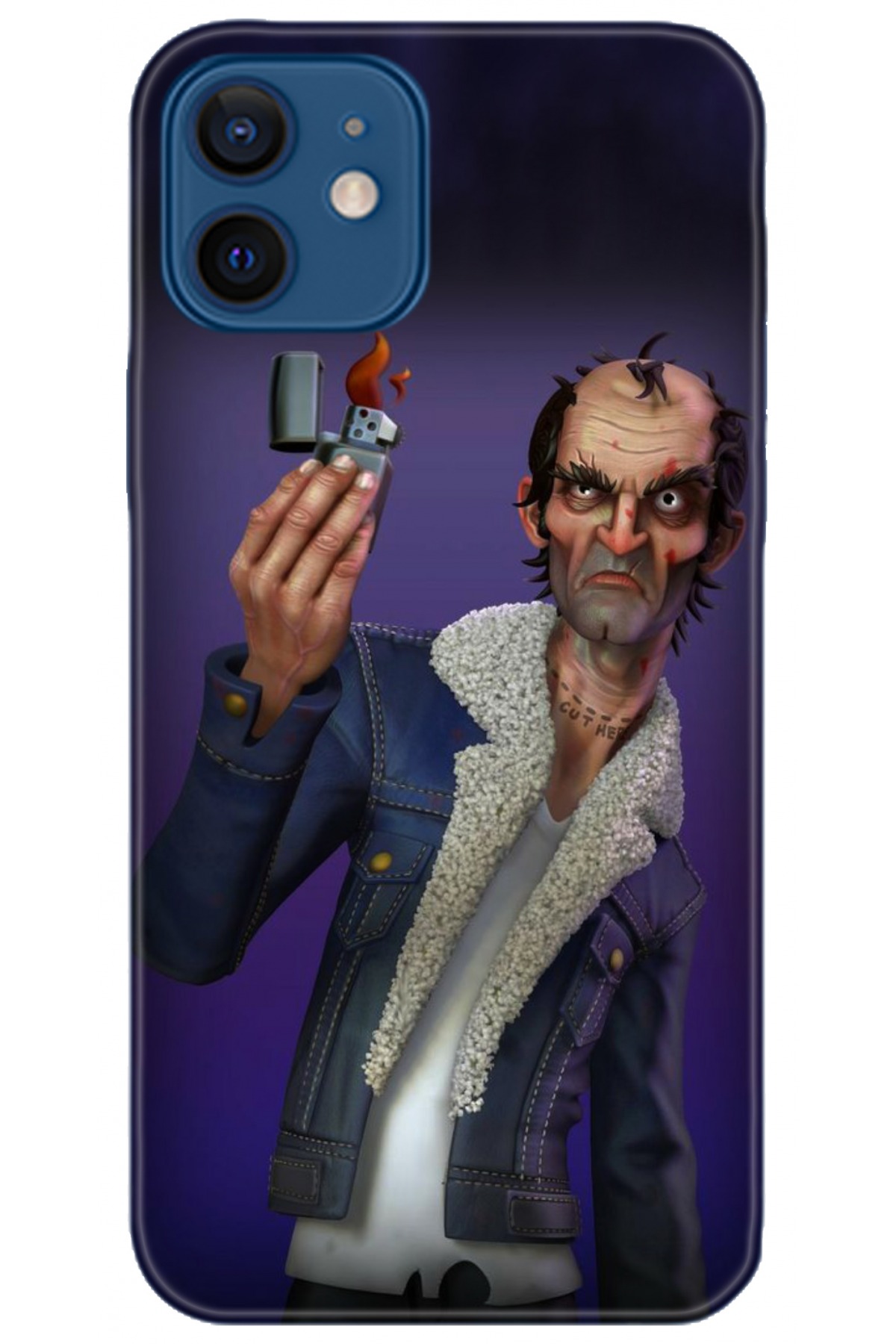 Apple iPhone 12 6.1inç Kılıf HD Baskılı Kılıf - Followed Institution 5038