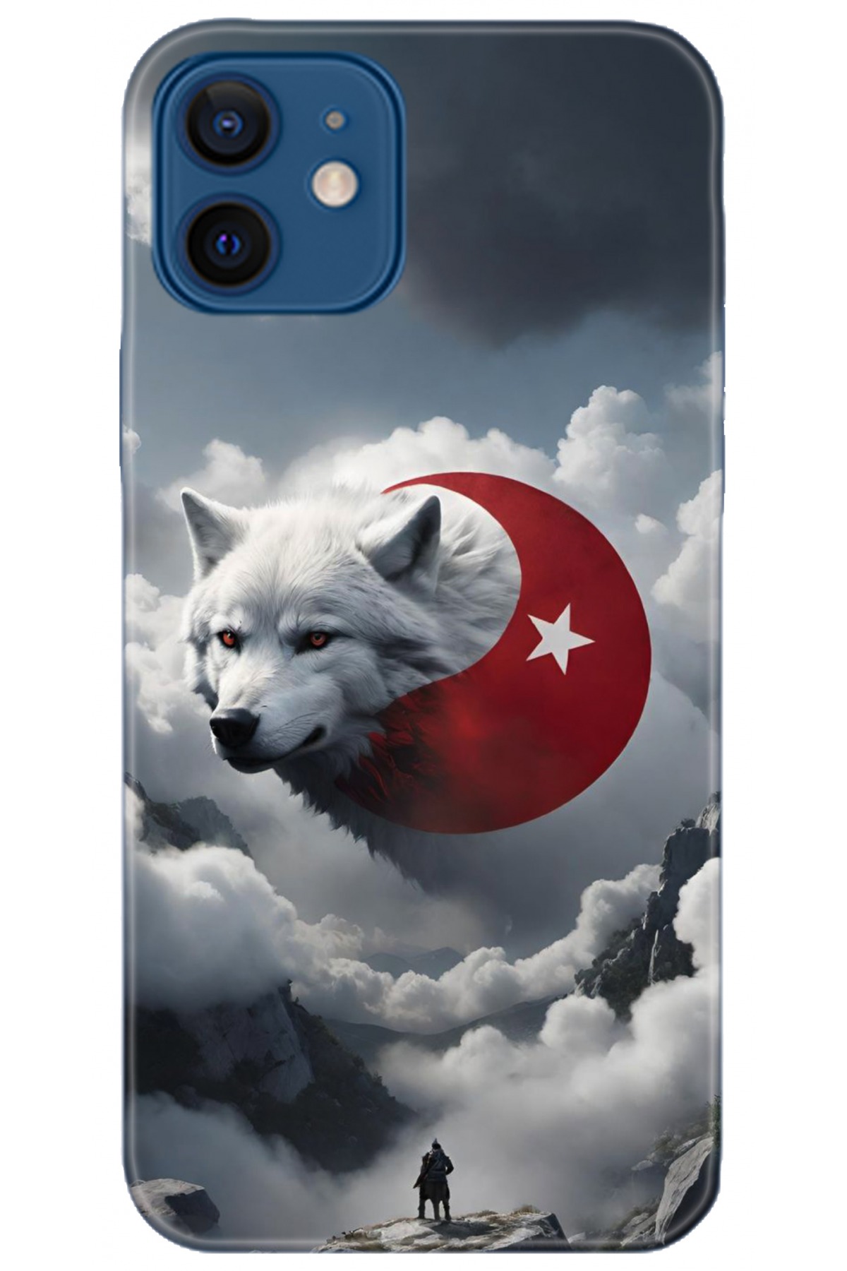 Apple iPhone 12 6.1inç Kılıf HD Baskılı Kılıf - Followed Institution 5072