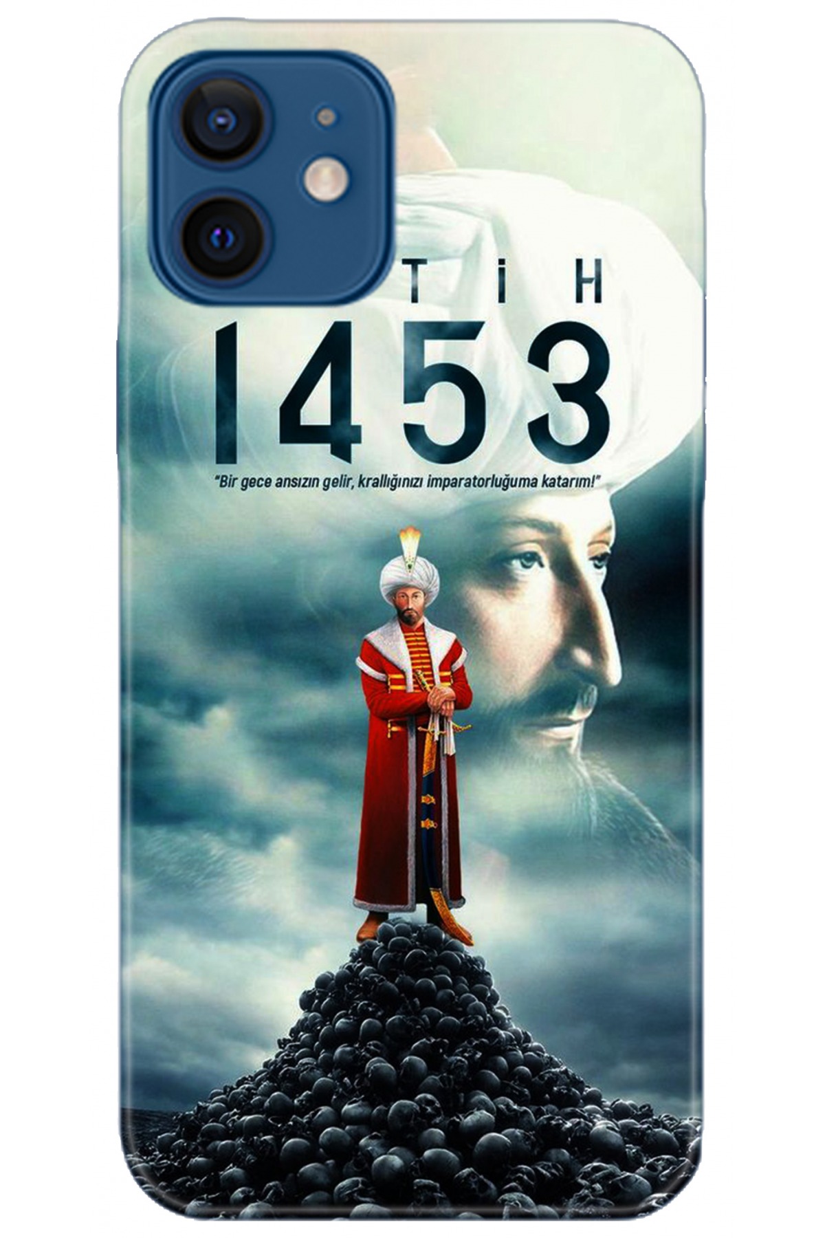 Apple iPhone 12 6.1inç Kılıf HD Baskılı Kılıf - Followed Institution 5219