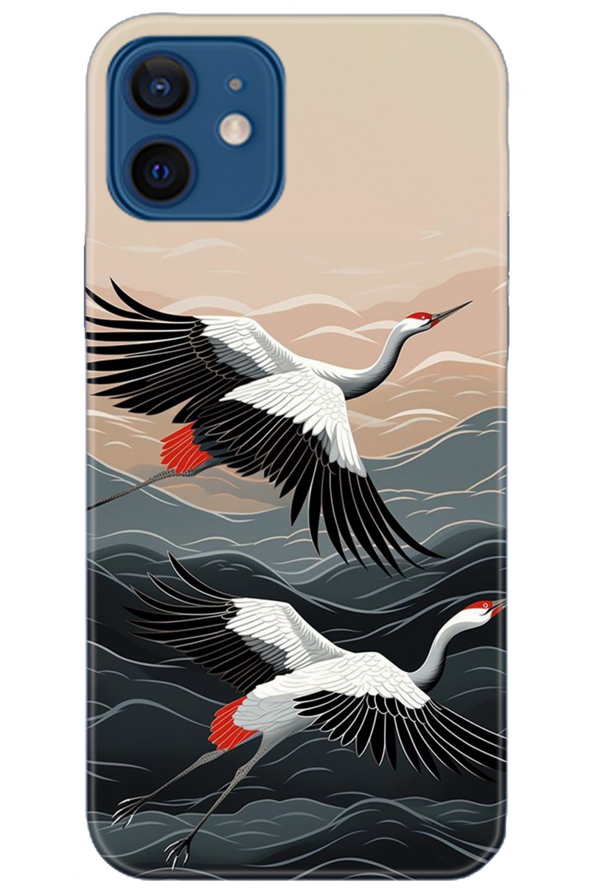 Apple iPhone 12 6.1inç Kılıf HD Baskılı Kılıf - Followed Institution 5232