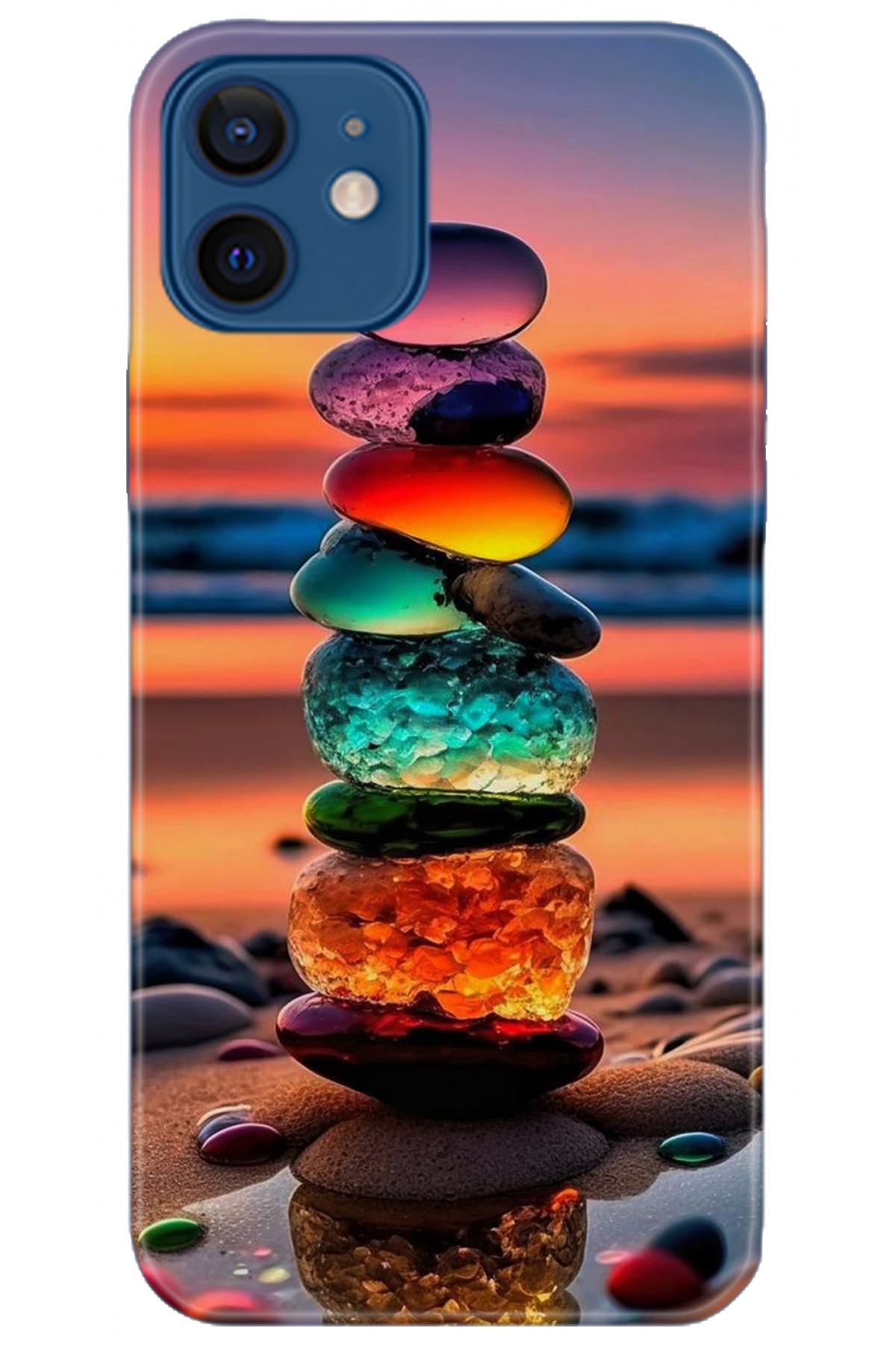 Apple iPhone 12 6.1inç Kılıf HD Baskılı Kılıf - Followed Institution 5235