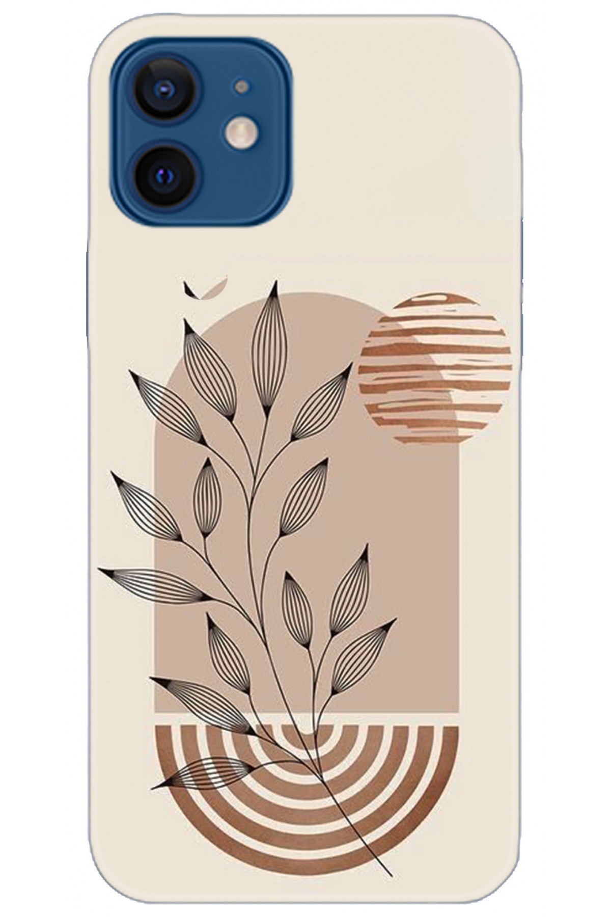 Apple iPhone 12 6.1inç Kılıf HD Baskılı Kılıf - Followed Institution 5243