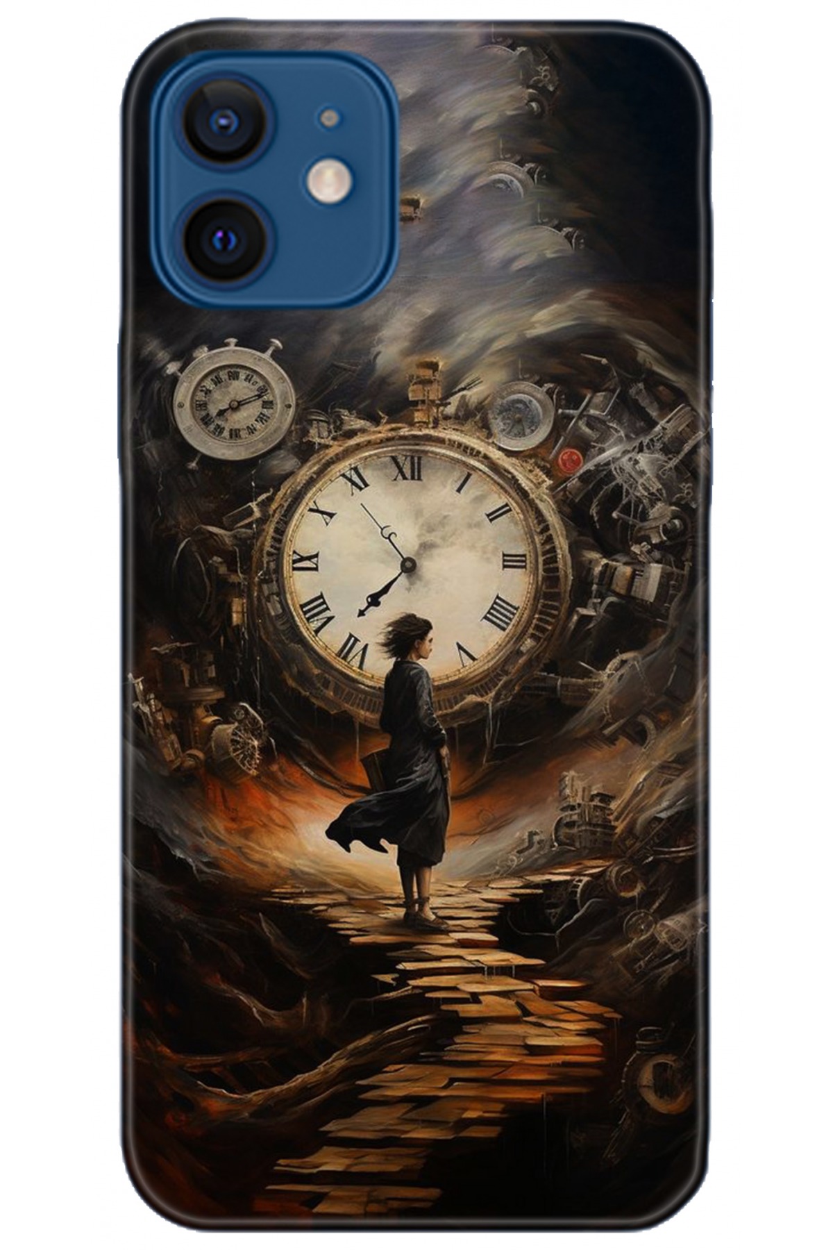 Apple iPhone 12 6.1inç Kılıf HD Baskılı Kılıf - Followed Institution 5252