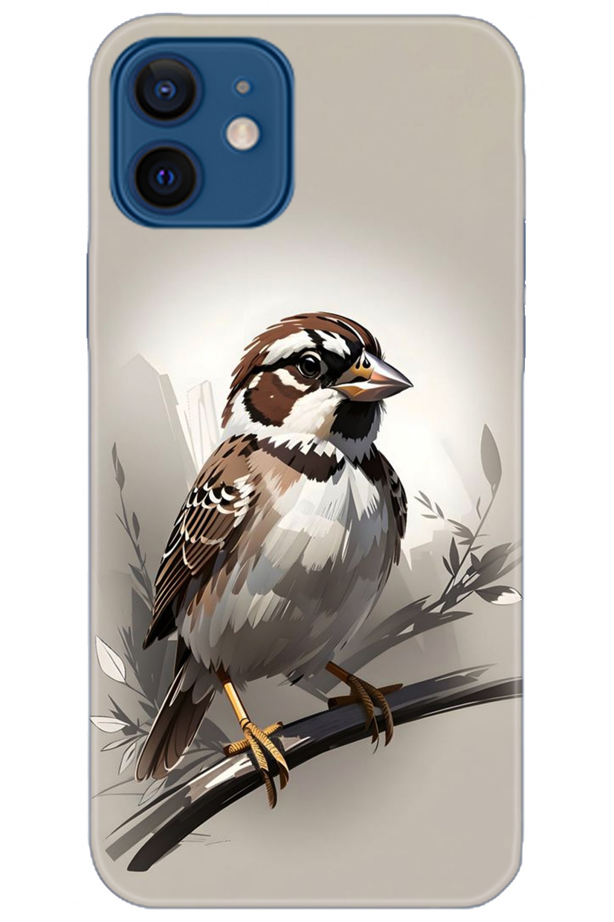 Apple iPhone 12 6.1inç Kılıf HD Baskılı Kılıf - Followed Institution 5258