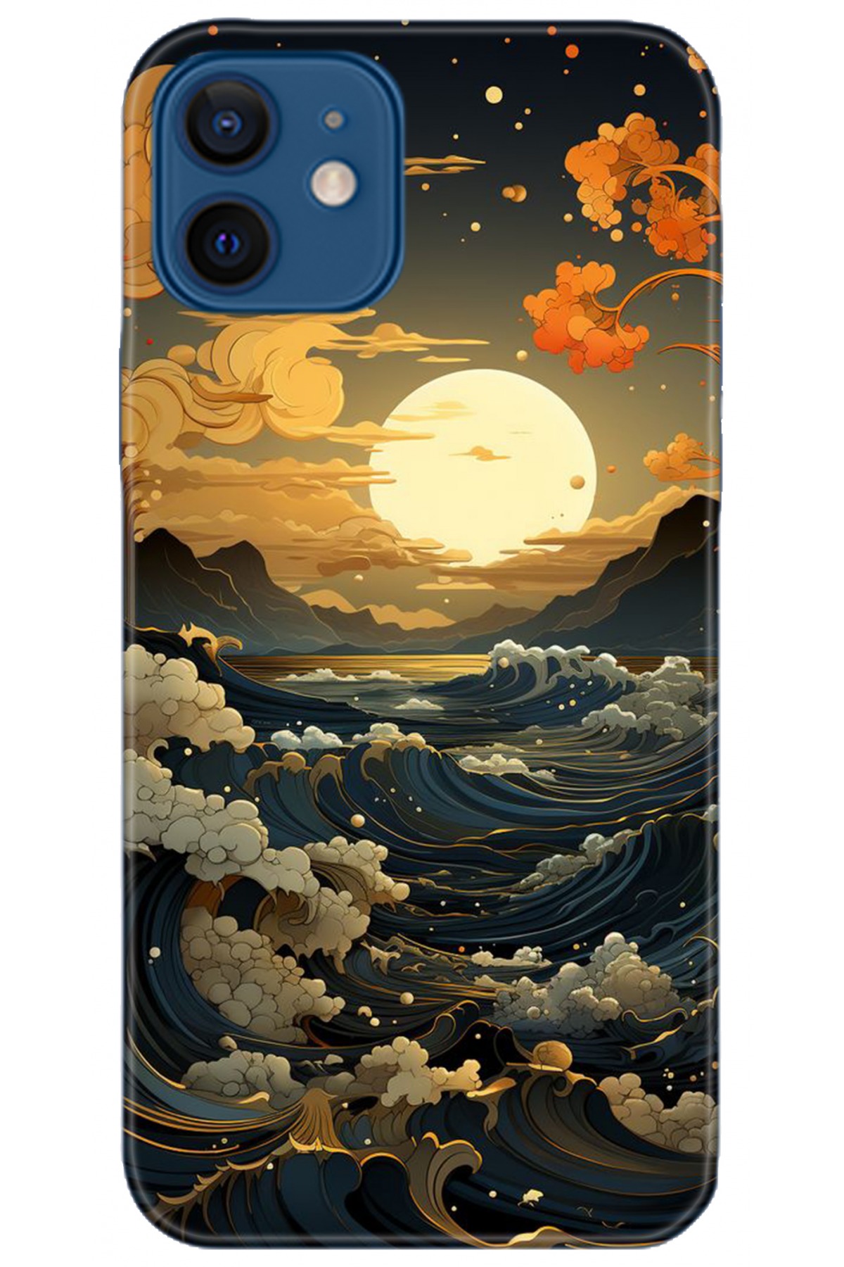 Apple iPhone 12 6.1inç Kılıf HD Baskılı Kılıf - Followed Institution 5278