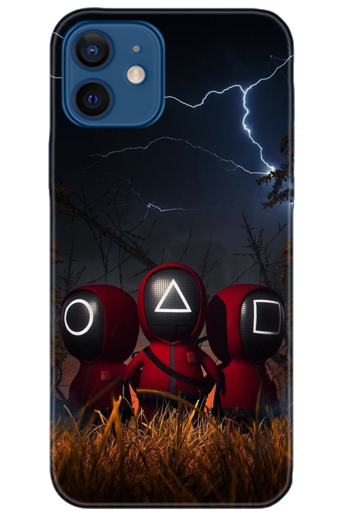 Apple iPhone 12 6.1inç Kılıf HD Baskılı Kılıf - Followed Institution 5290