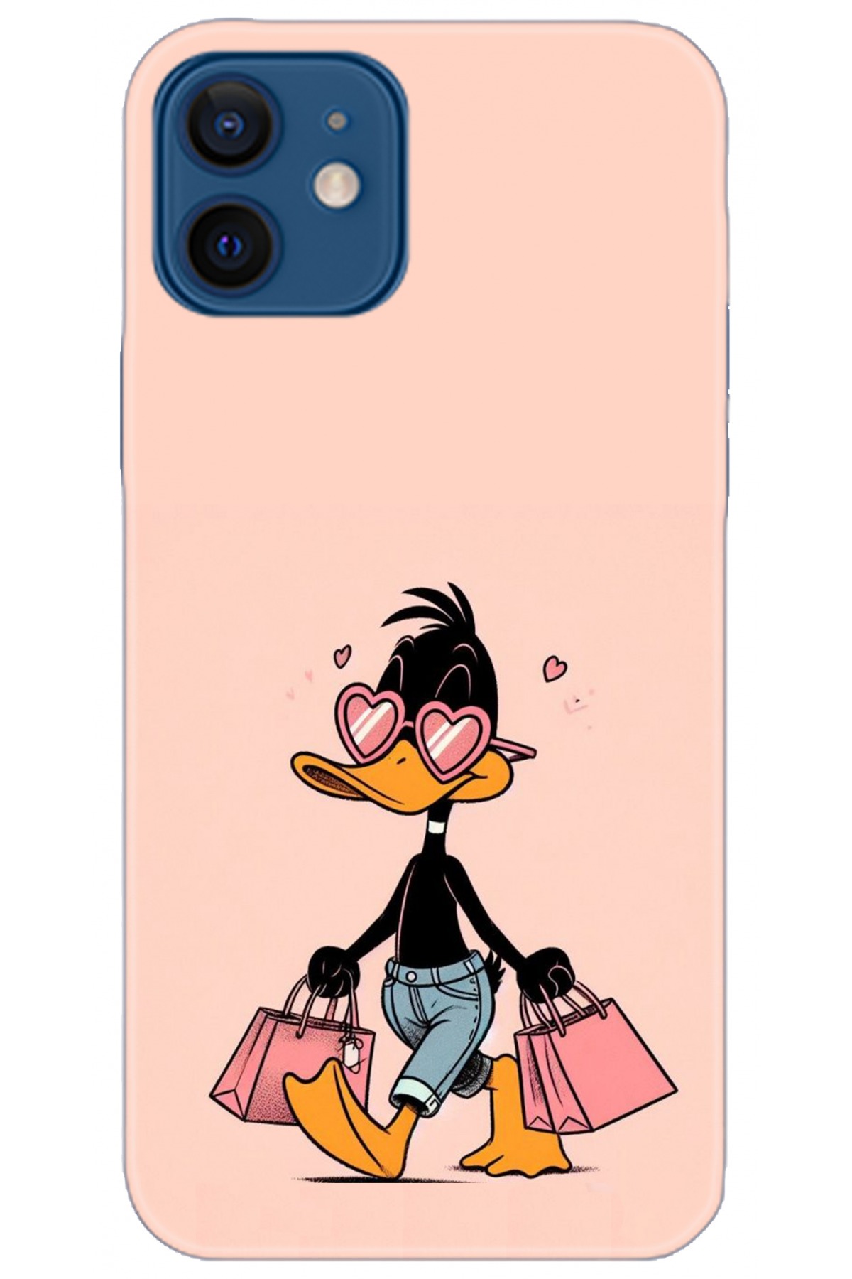 Apple iPhone 12 6.1inç Kılıf HD Baskılı Kılıf - Followed Institution 5293