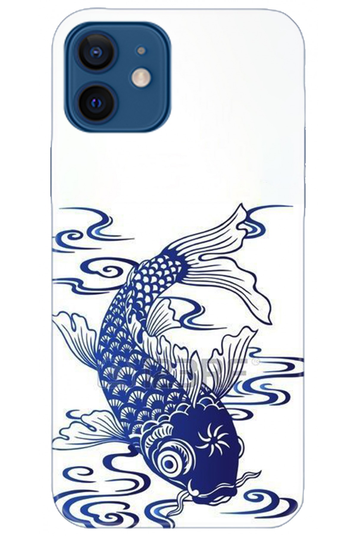 Apple iPhone 12 6.1inç Kılıf HD Baskılı Kılıf - Followed Institution 5305