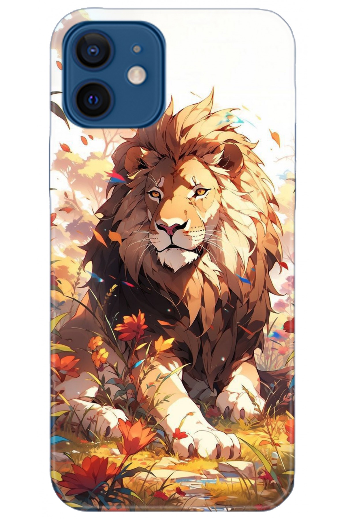 Apple iPhone 12 6.1inç Kılıf HD Baskılı Kılıf - Followed Institution 5311