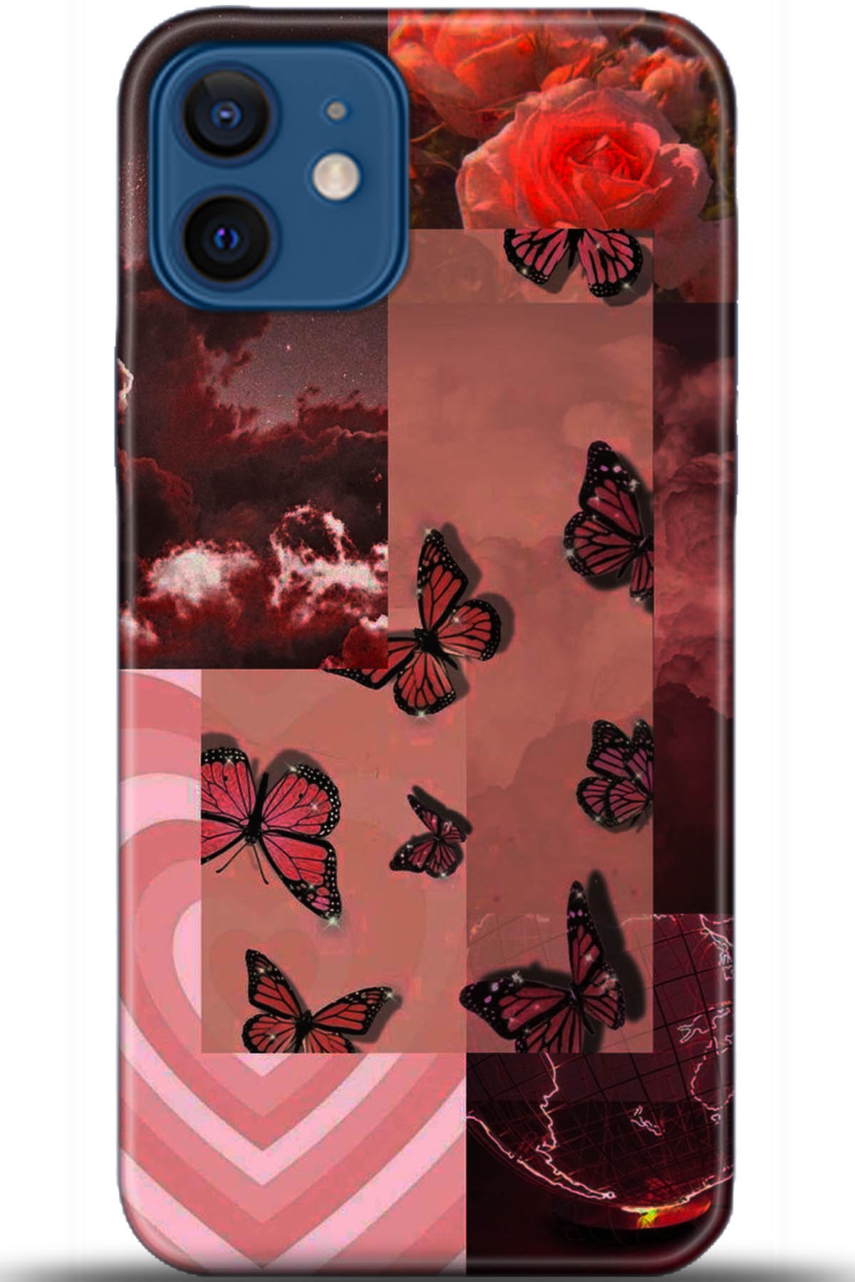 Apple iPhone 12 6.1inç Kılıf HD Baskılı Kılıf - Followed Institution 5408