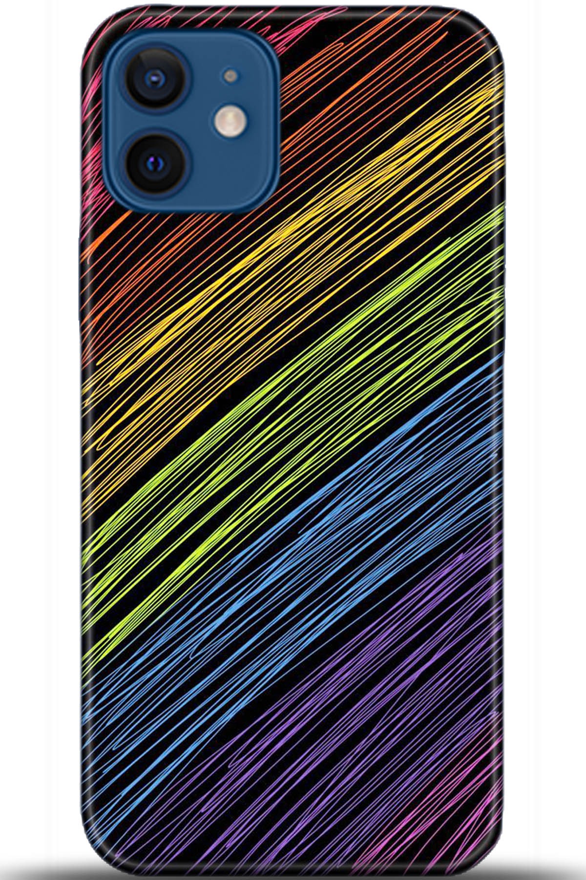 Apple iPhone 12 6.1inç Kılıf HD Baskılı Kılıf - Followed Institution 5525