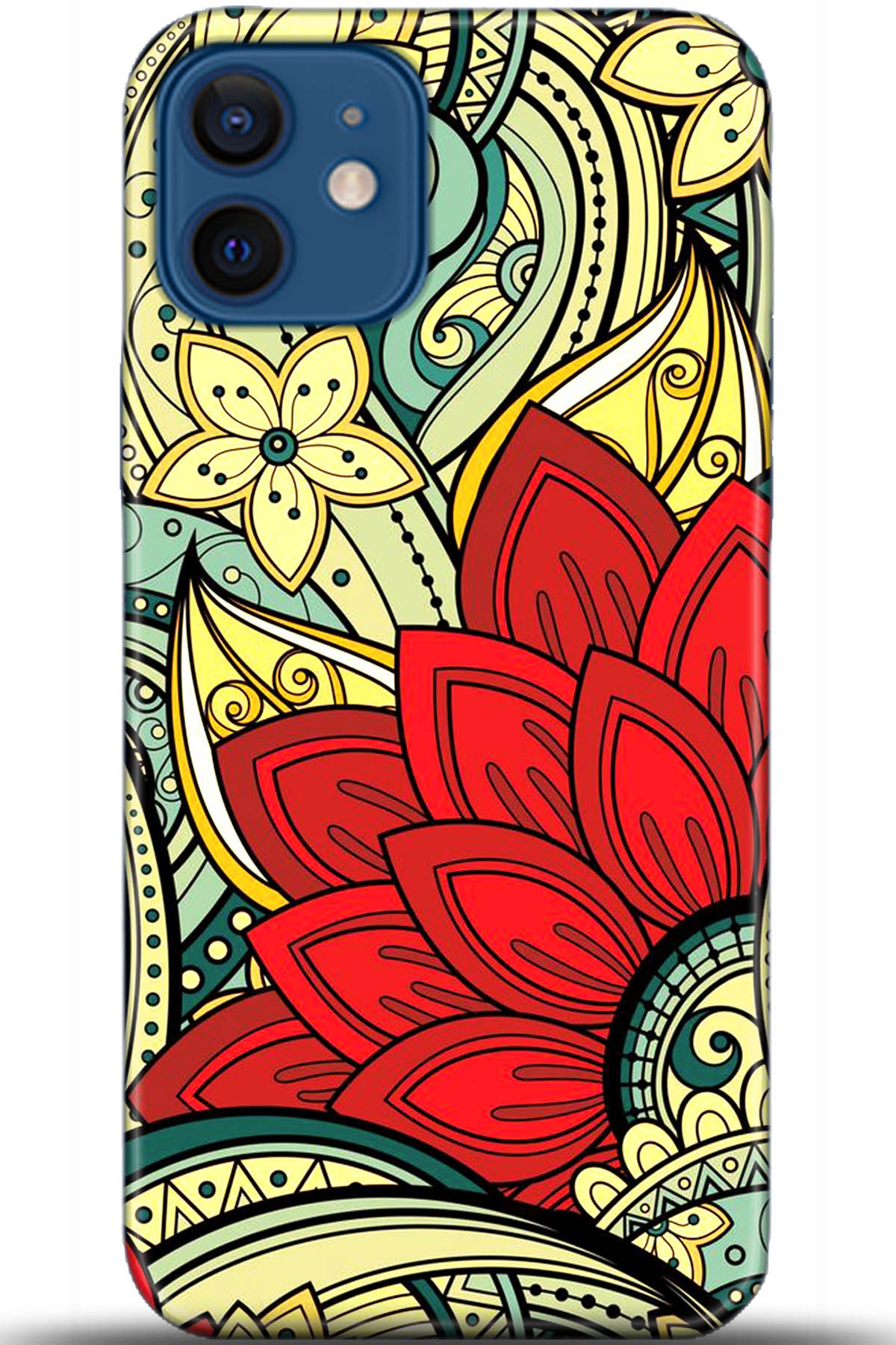 Apple iPhone 12 6.1inç Kılıf HD Baskılı Kılıf - Followed Institution 5534