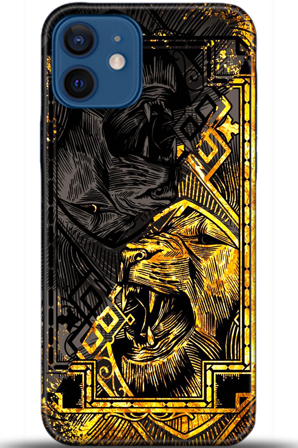 Apple iPhone 12 6.1inç Kılıf HD Baskılı Kılıf - Followed Institution 5629