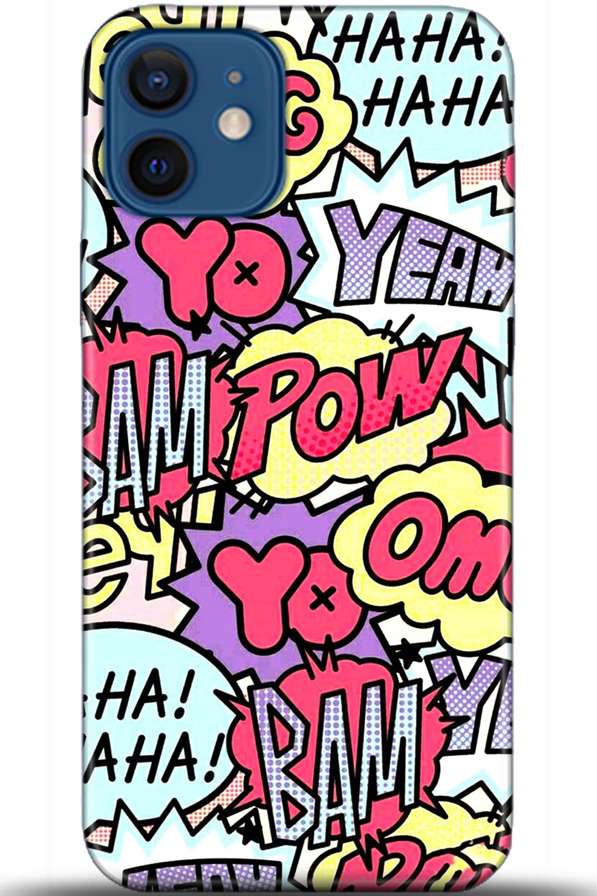 Apple iPhone 12 6.1inç Kılıf HD Baskılı Kılıf - Followed Institution 5682